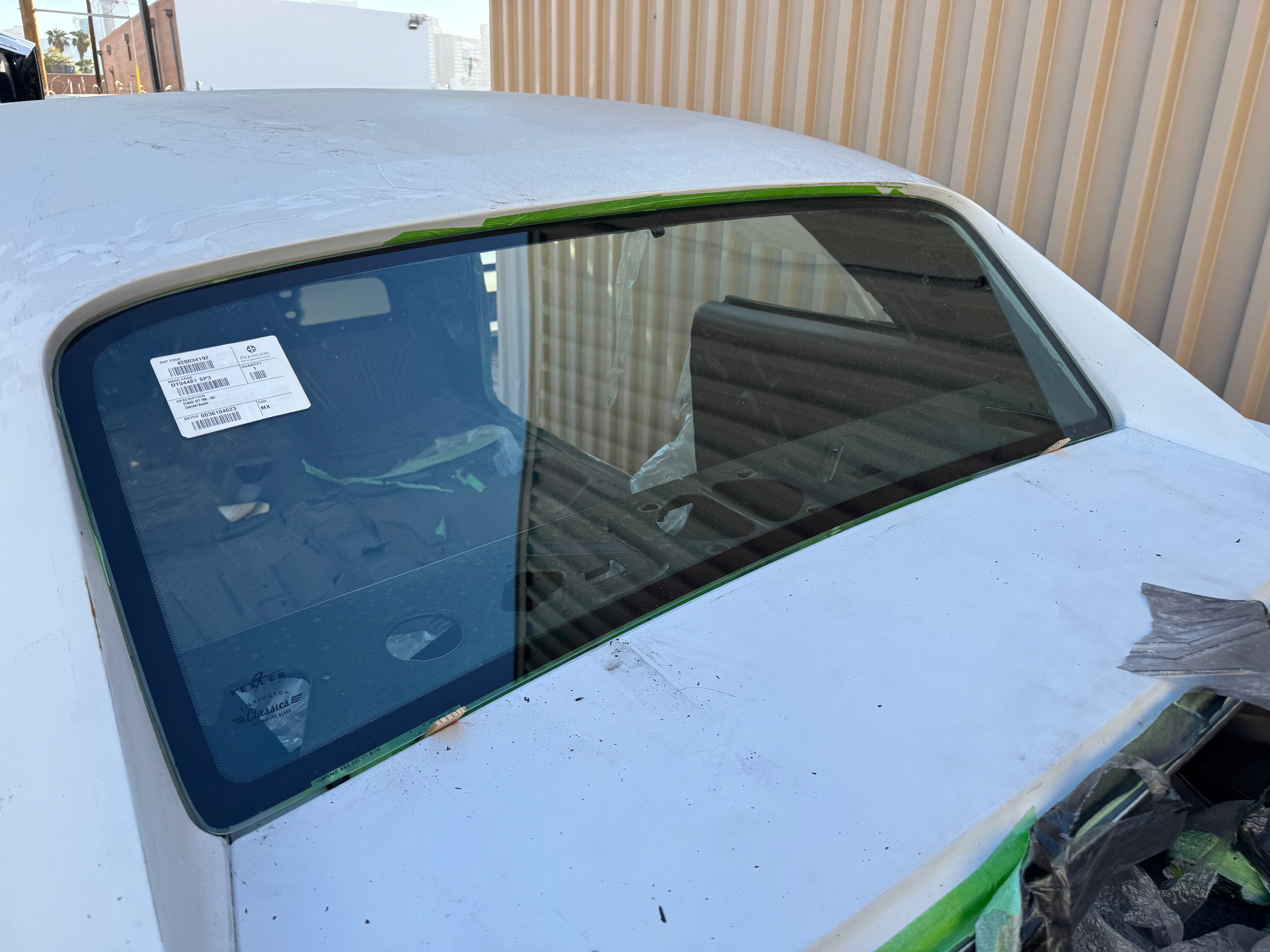 1966–1967 Chevelle Flush-Mount D.O.T. Glass Kit — Trimless, American-Made