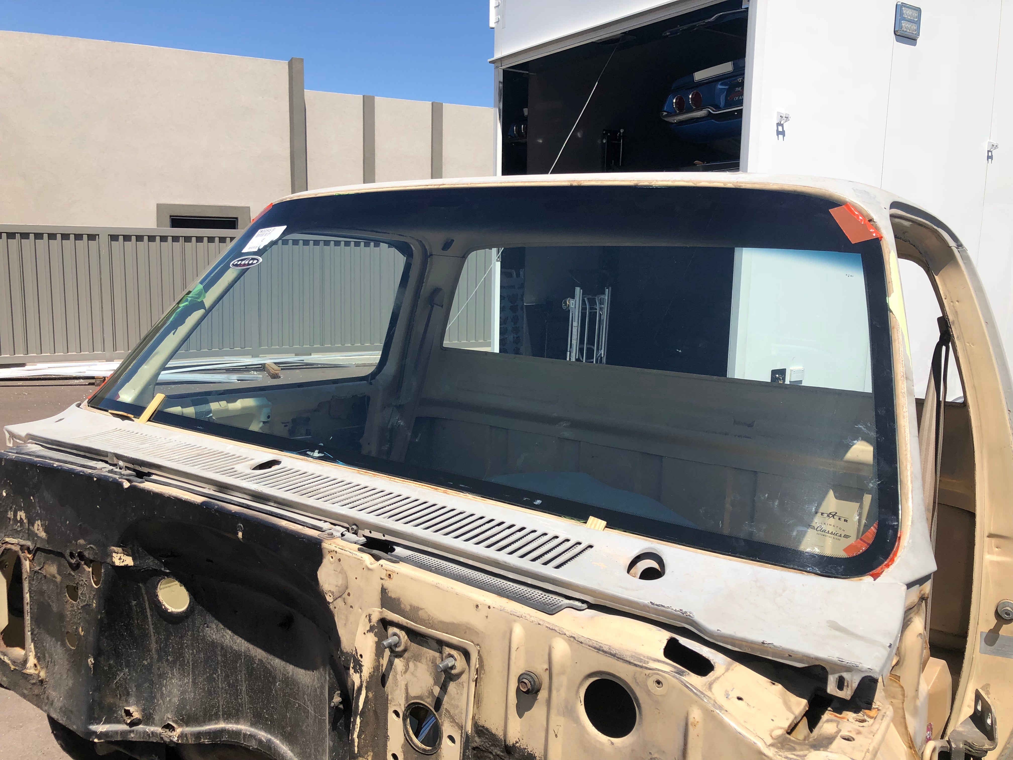 1973–1986 Chevy/GMC Squarebody Flush-Mount Glass Kit — DOT, Trimless, American-Made (Front & Rear)