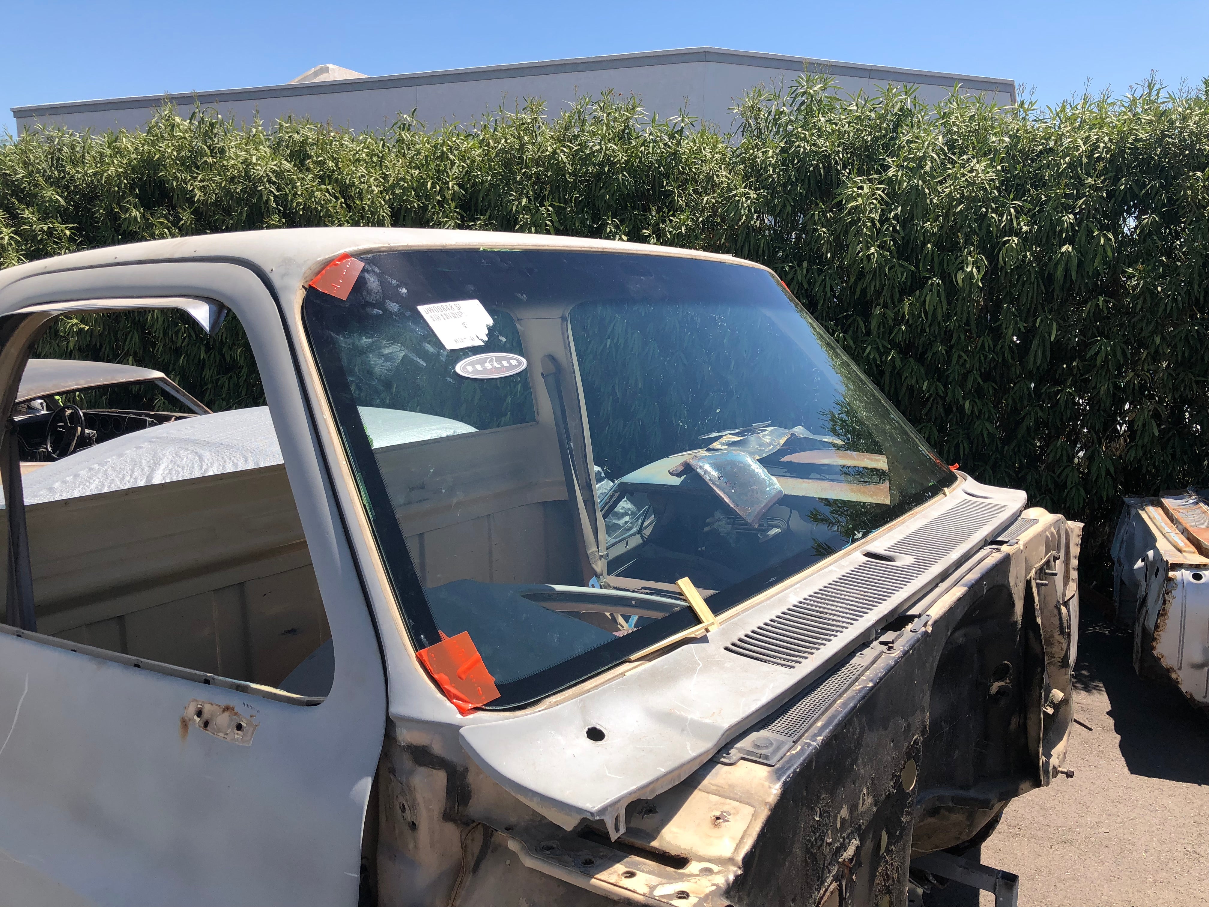 1973–1986 Chevy/GMC Squarebody Flush-Mount Glass Kit — DOT, Trimless, American-Made (Front & Rear)