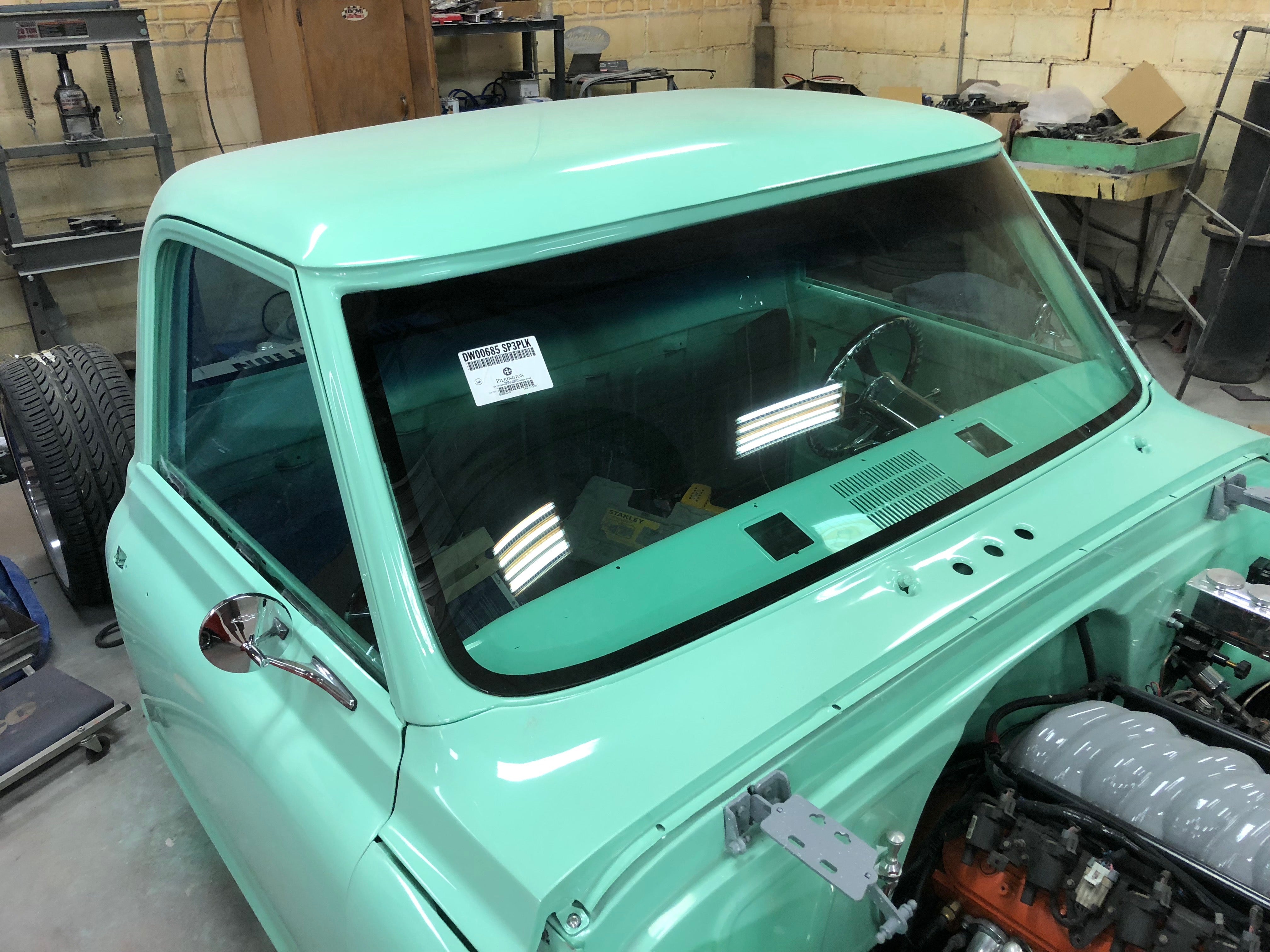 1967–1972 Chevy C10 Flush-Mount Glass Kit — DOT, Rubberless, American-Made (Front & Rear)