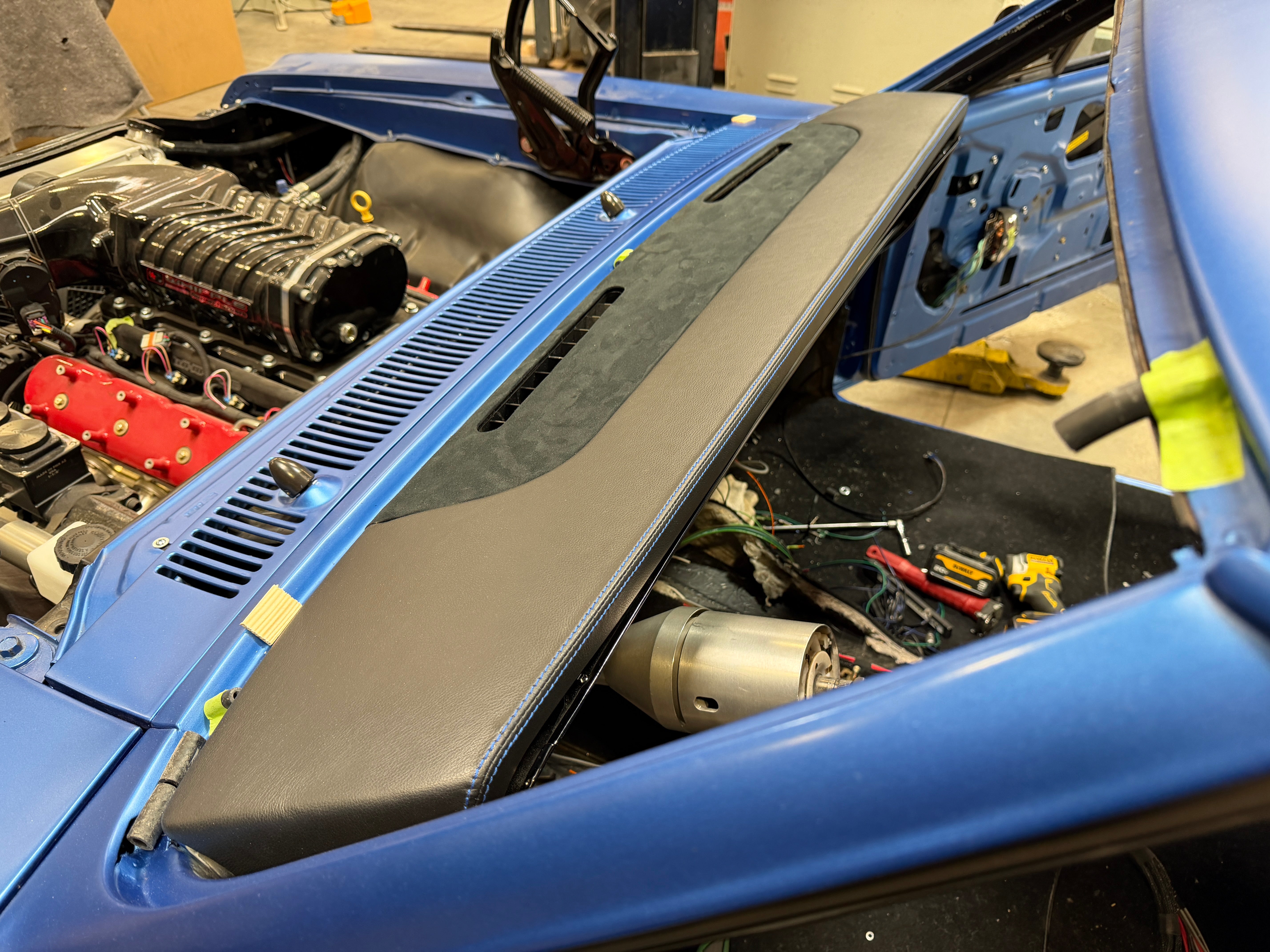 1966-67 Chevelle Dash Overlay