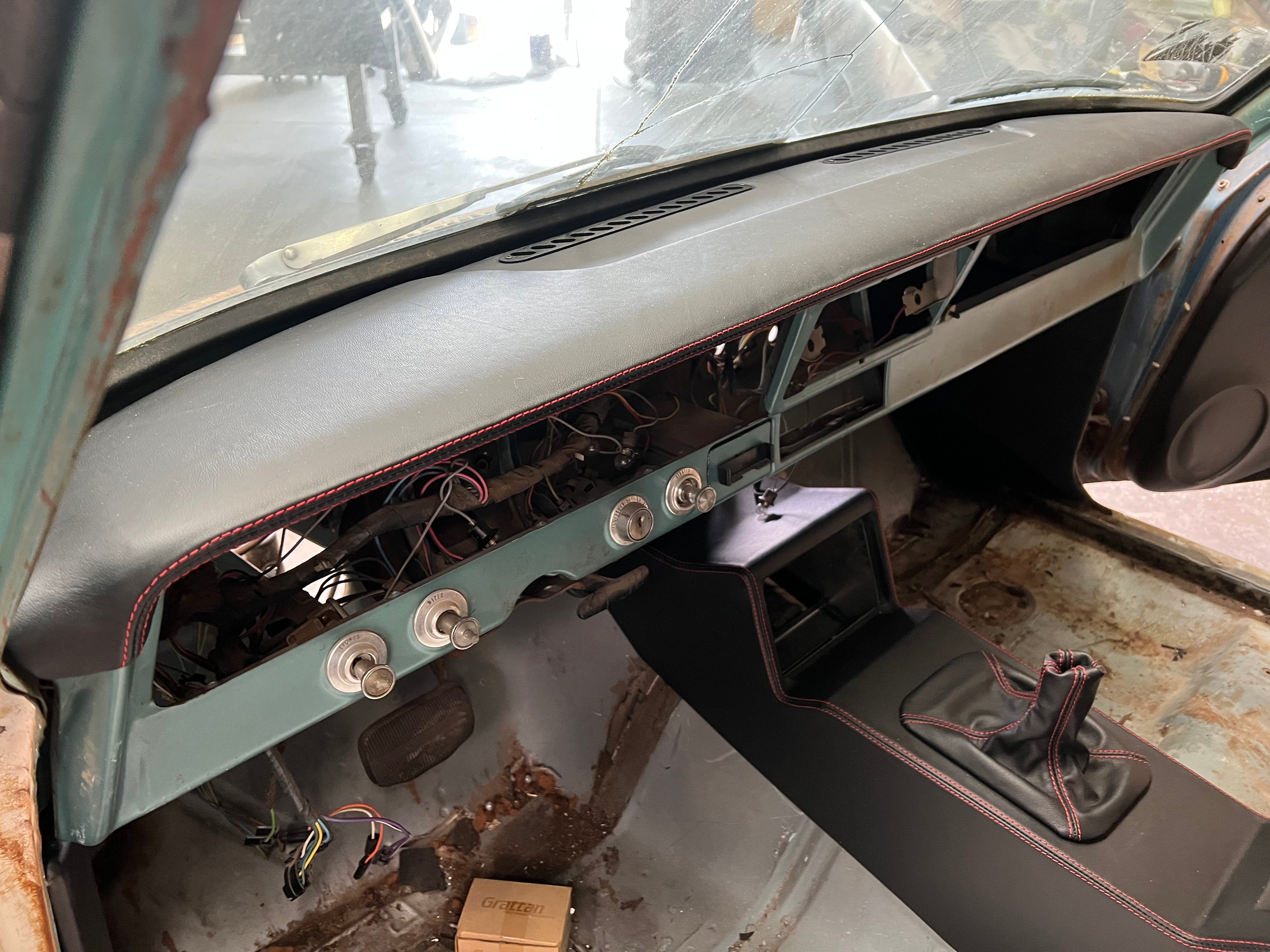 1966-67 NOVA DASH OVERLAY