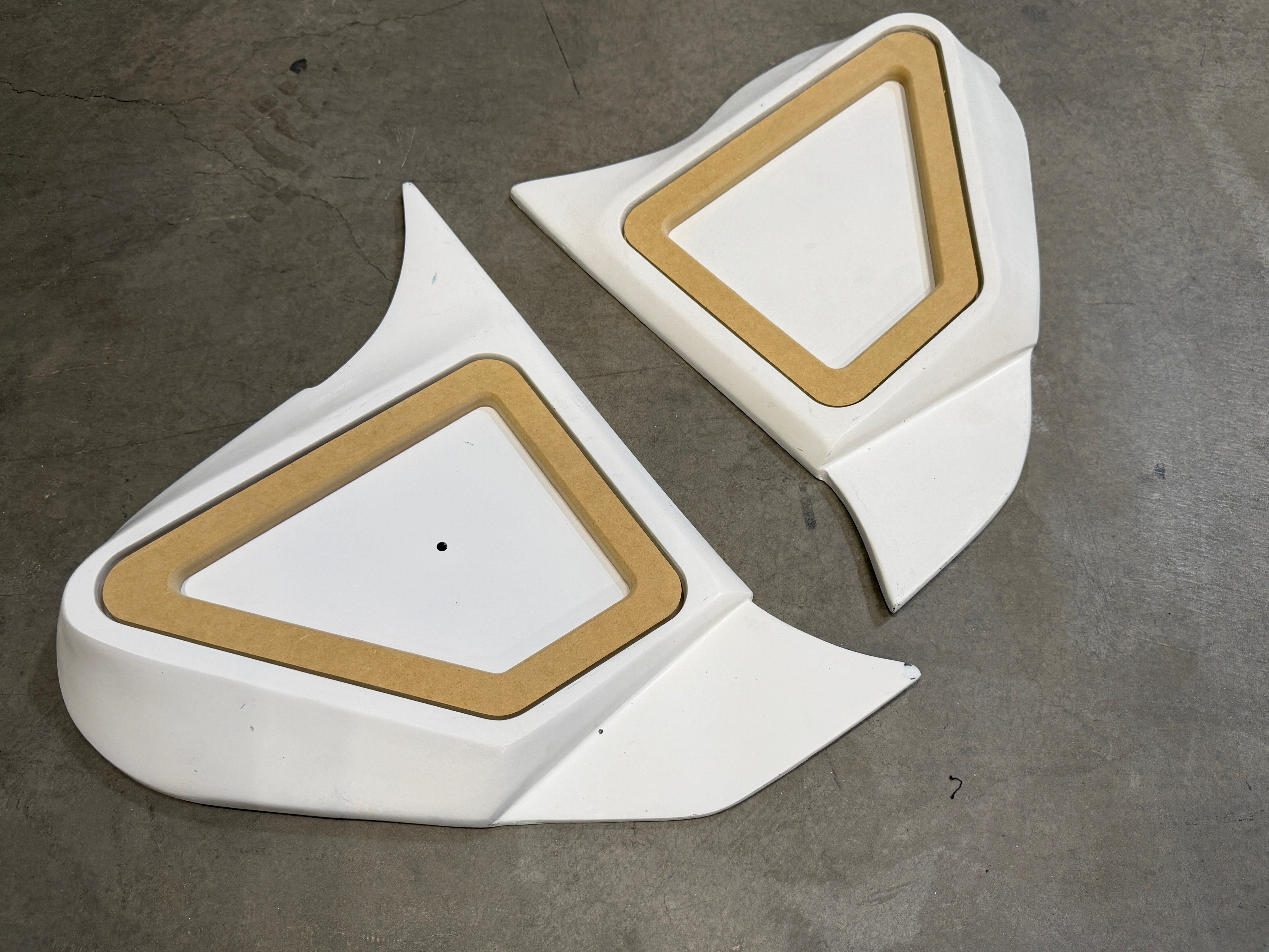 1973-86 Chevy Squarebody Kick Panels W/Grilles
