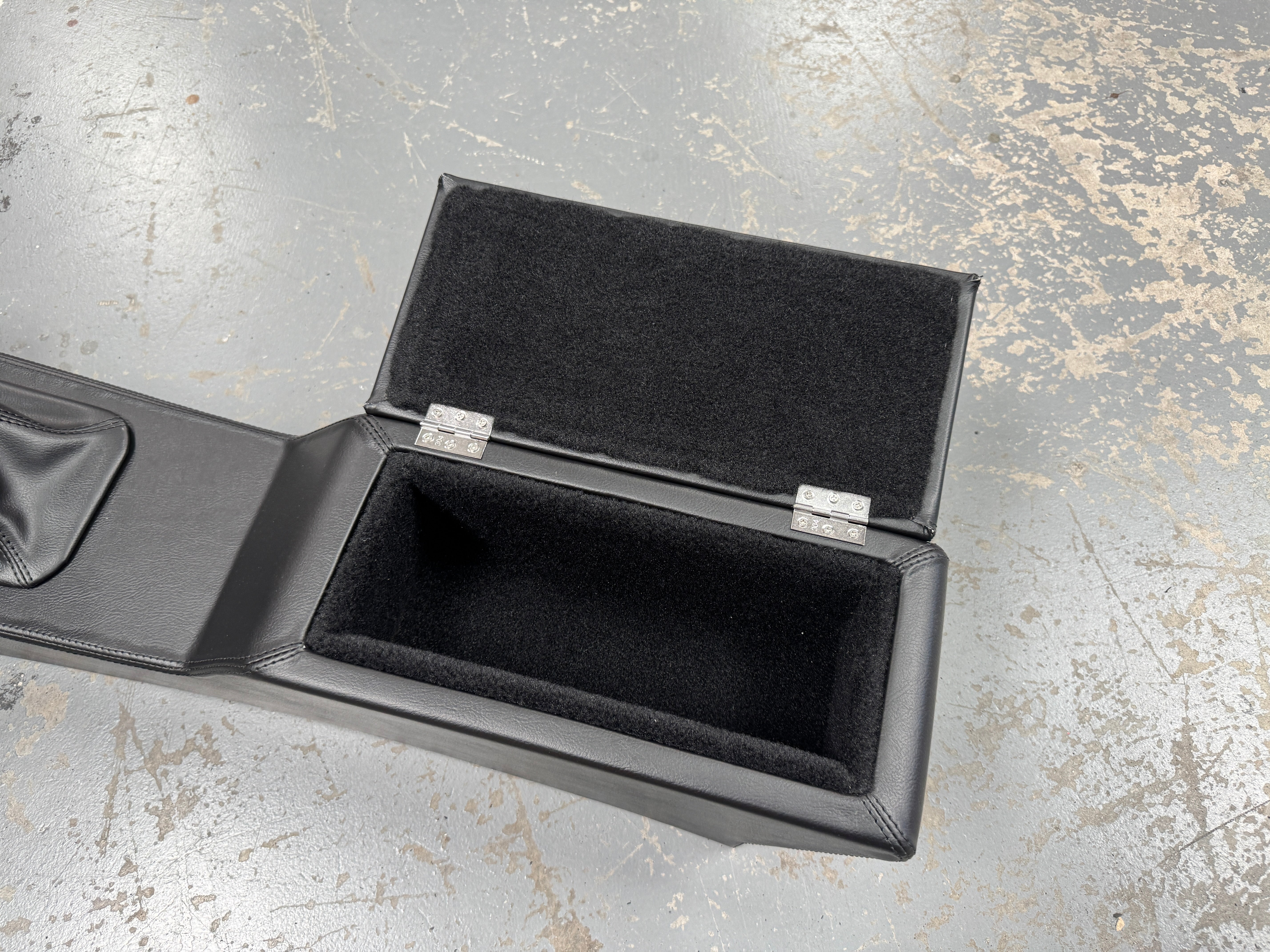 1968 72 Chevy Nova Console Black Vinyl - Only One Available (Ready to Ship)