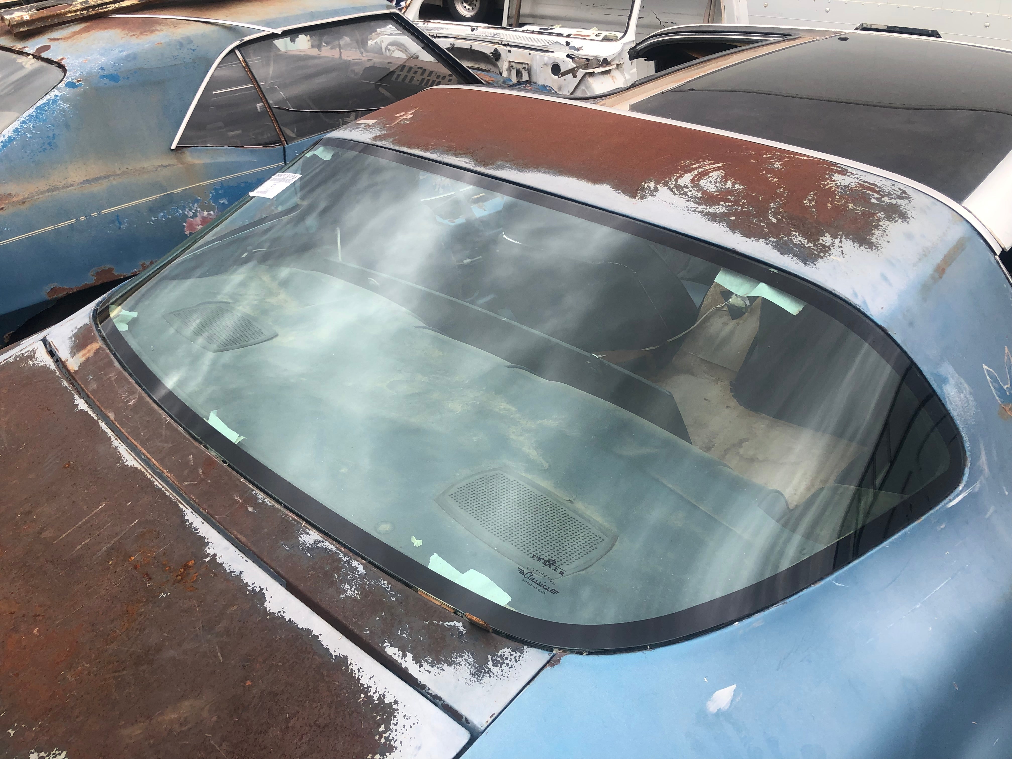 1975-81 2nd Gen Camaro DOT Flush Mount Trim Less Glass. Made in America.