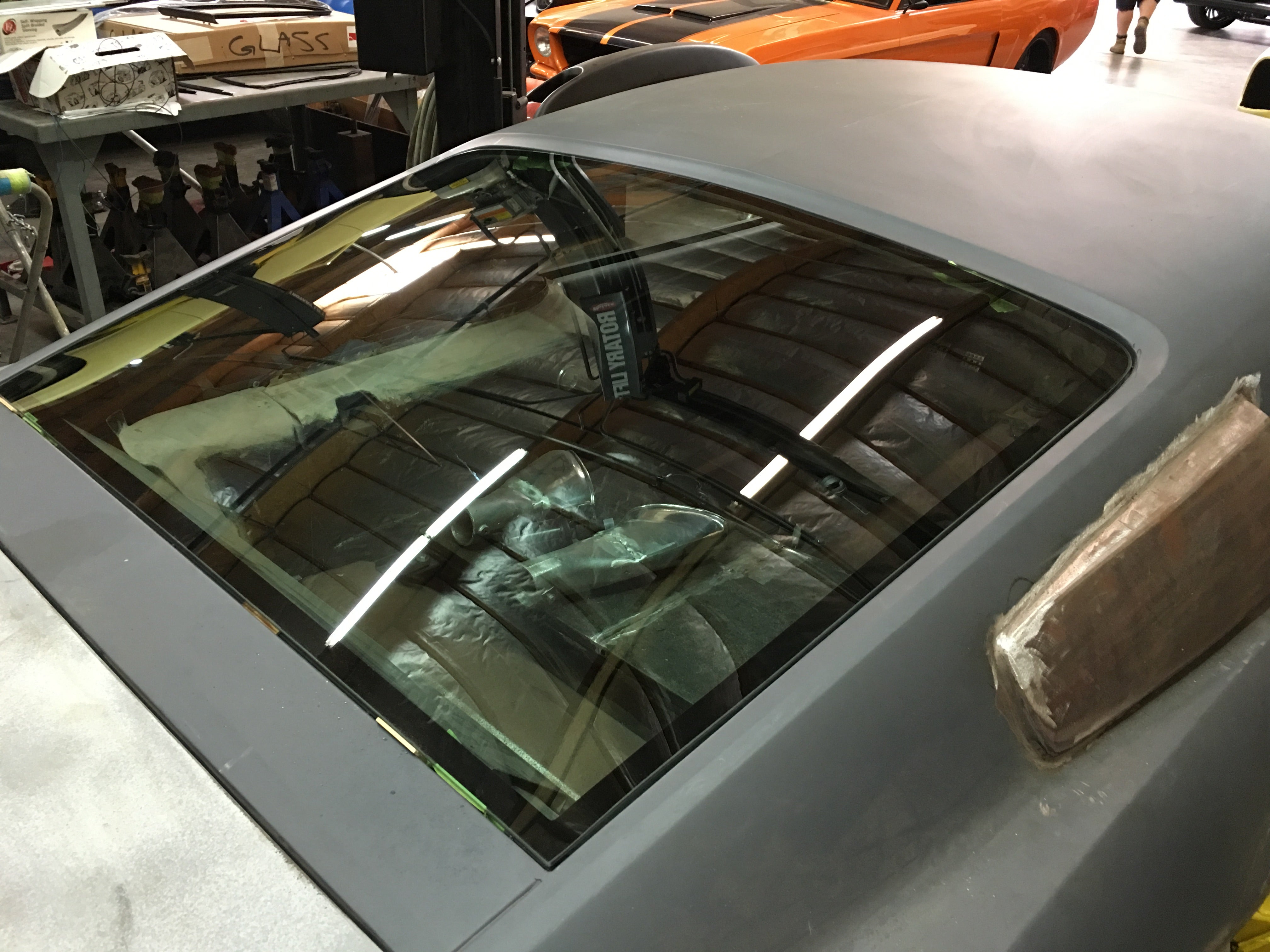 1967–1968 Mustang Flush-Mount Glass Kit — DOT, Trimless, American-Made (Fastback & Coupe)