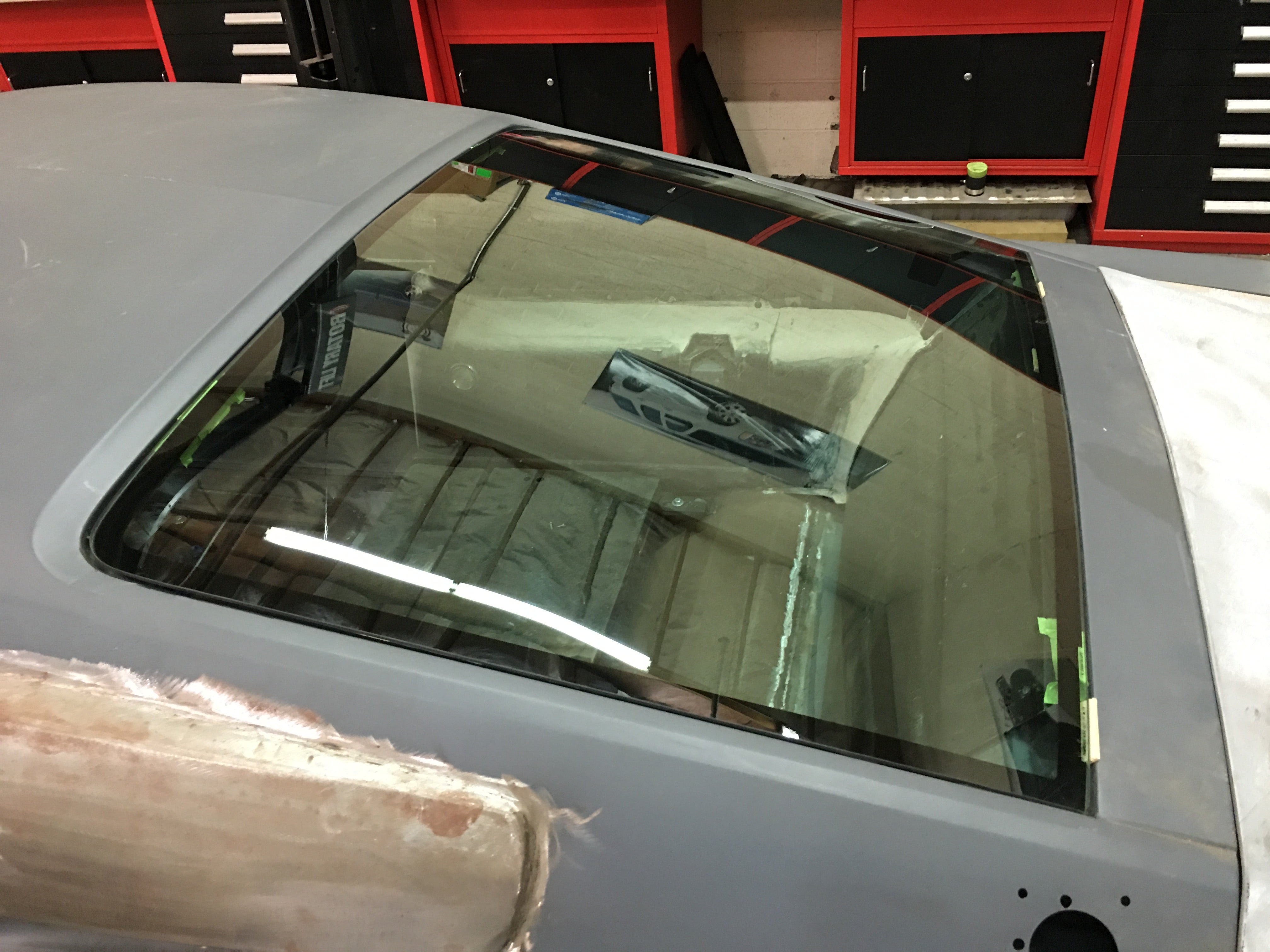 1967–1968 Mustang Flush-Mount Glass Kit — DOT, Trimless, American-Made (Fastback & Coupe)