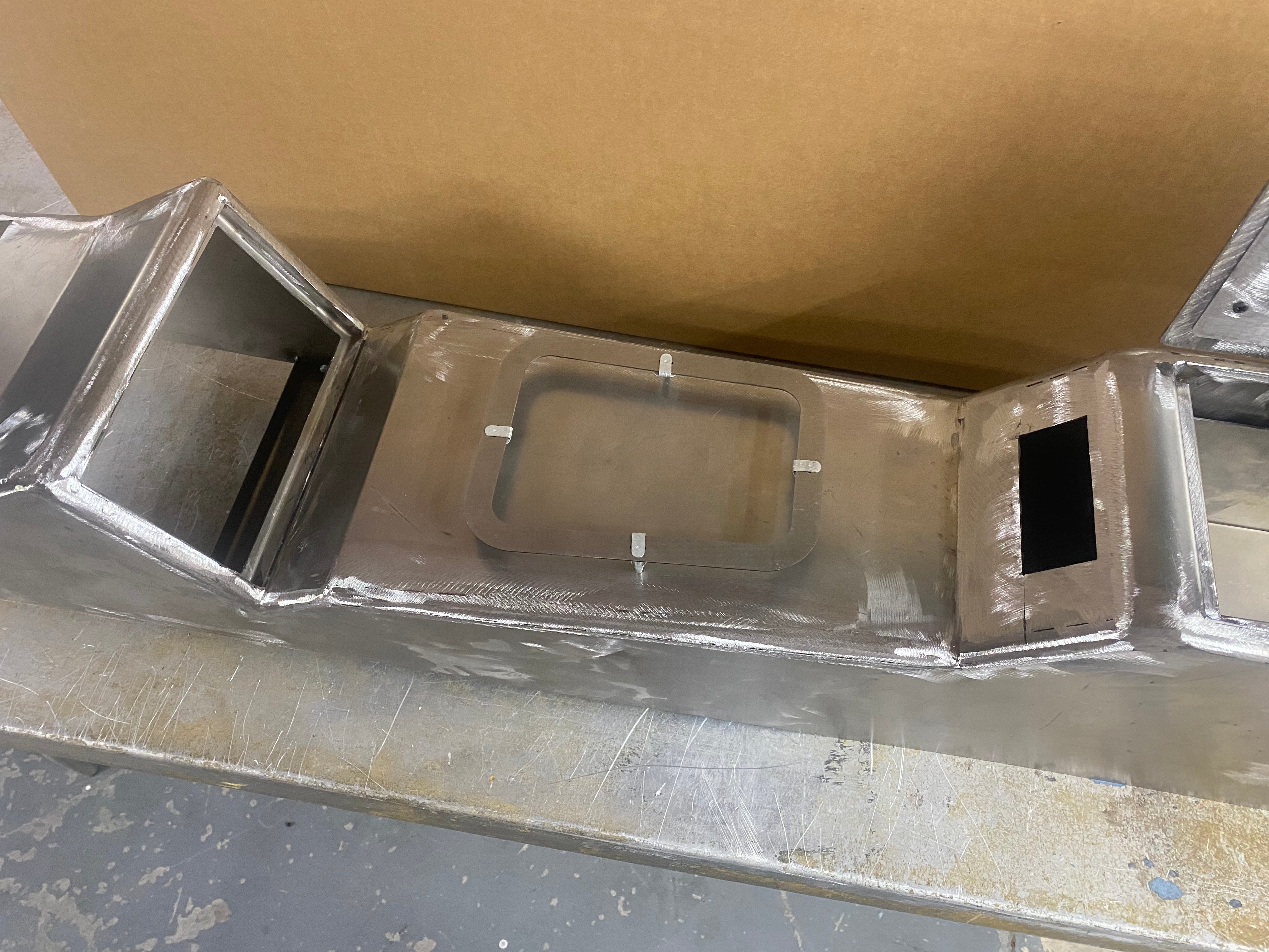 1966-67 Chevelle Steel Center Console