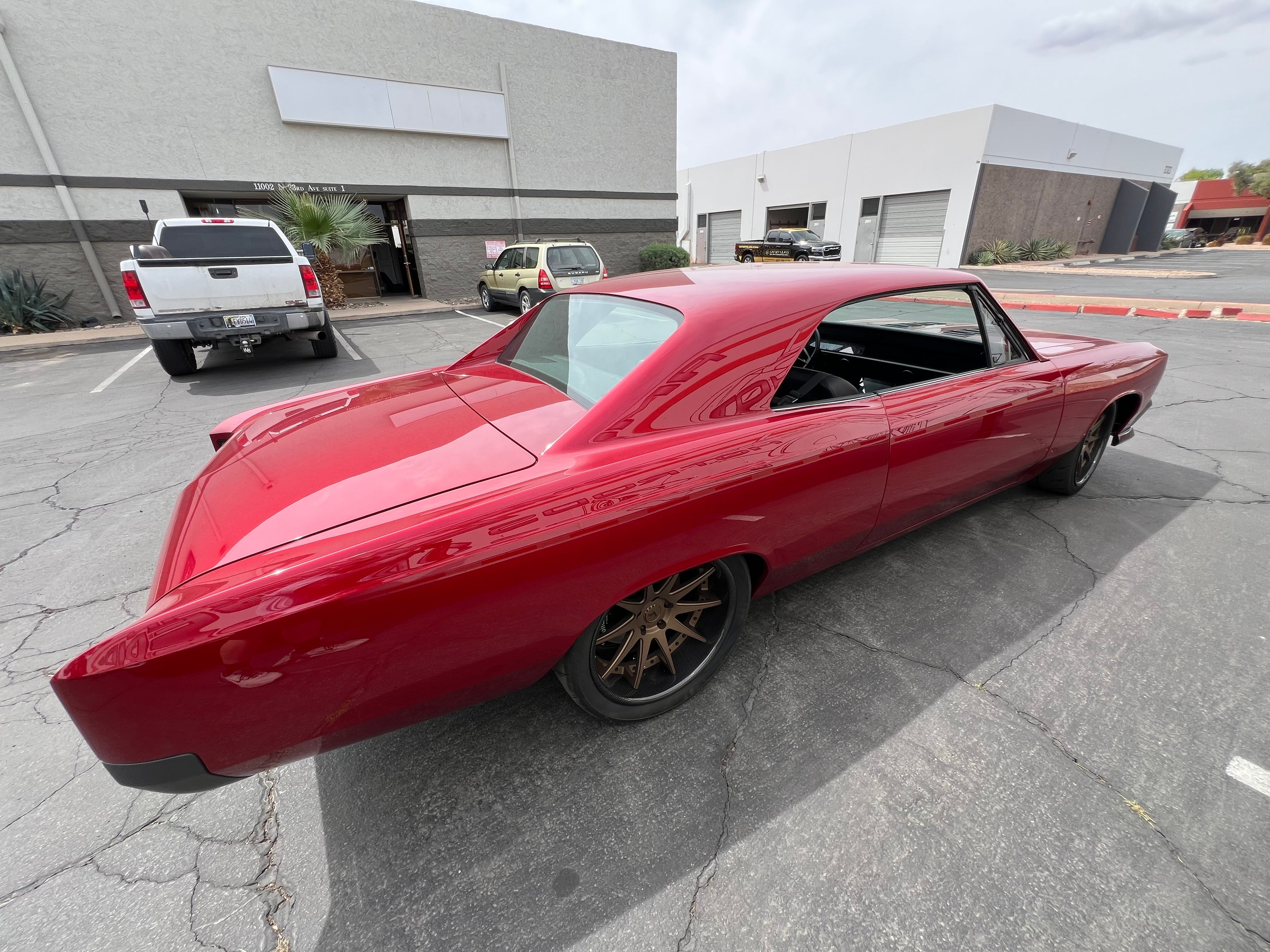 1966–1967 Chevelle Flush-Mount D.O.T. Glass Kit — Trimless, American-Made