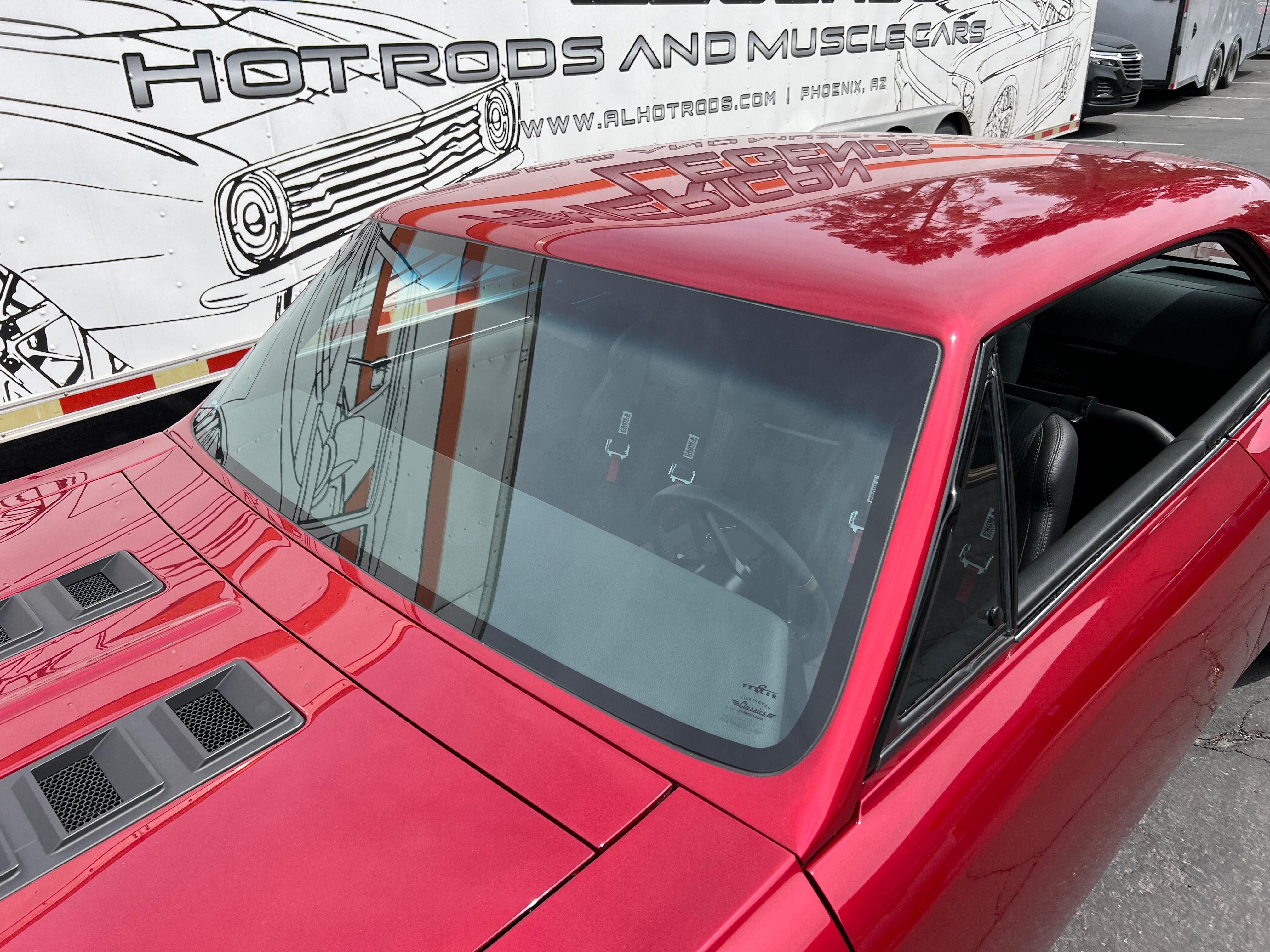 1966–1967 Chevelle Flush-Mount D.O.T. Glass Kit — Trimless, American-Made