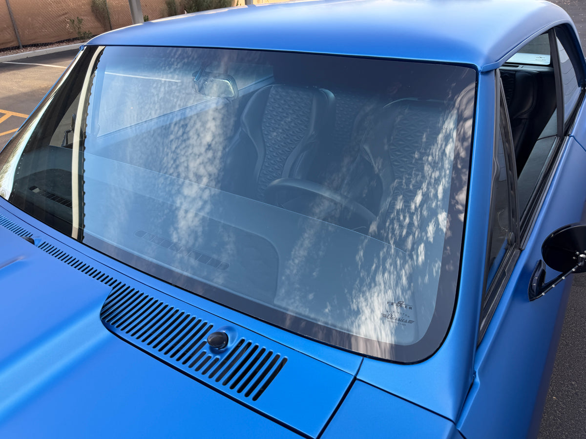1966–1967 Chevelle Flush-Mount Glass Kit — DOT, Trimless, American-Made (Front & Rear)
