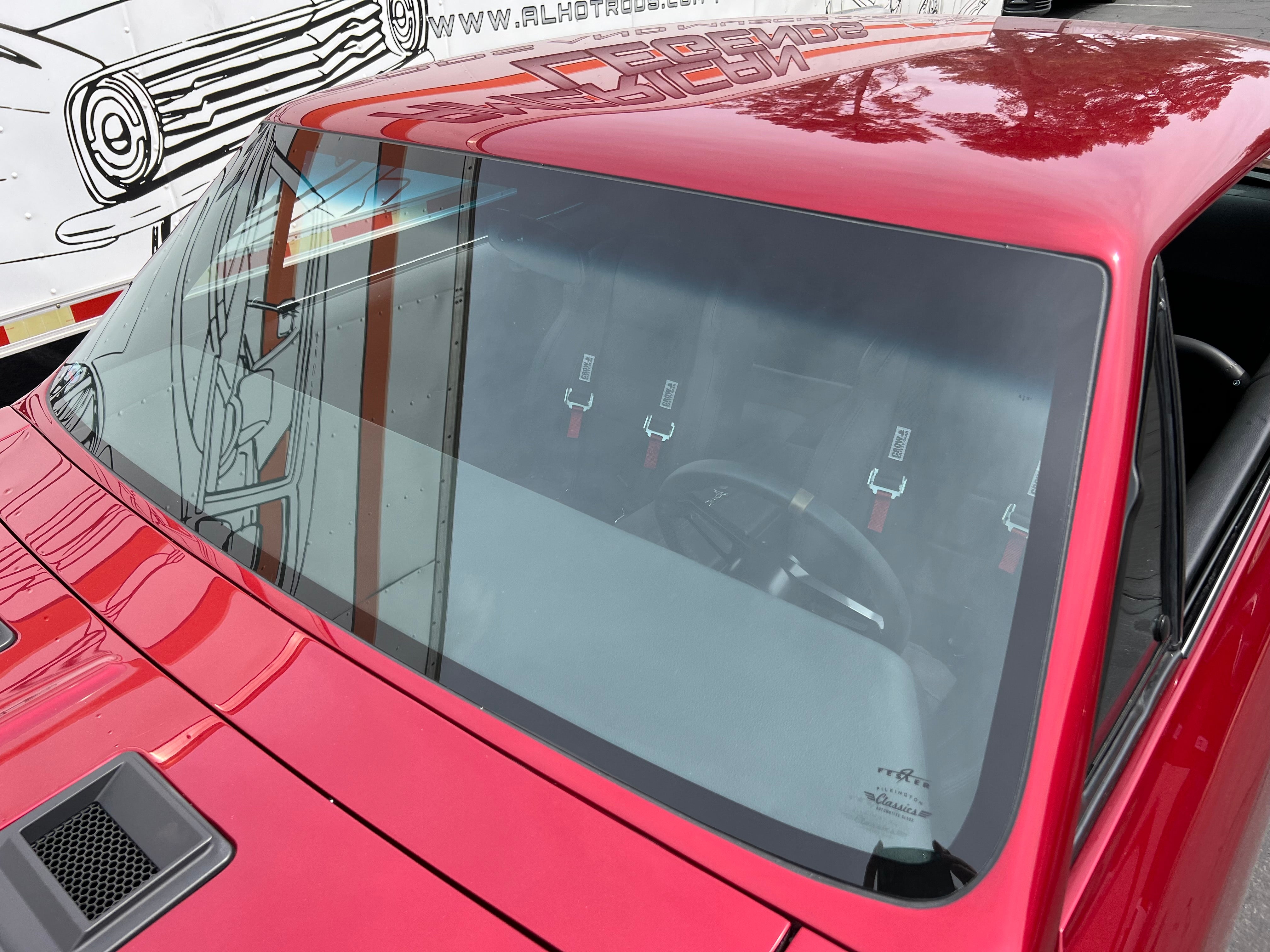 1966–1967 Chevelle Flush-Mount D.O.T. Glass Kit — Trimless, American-Made