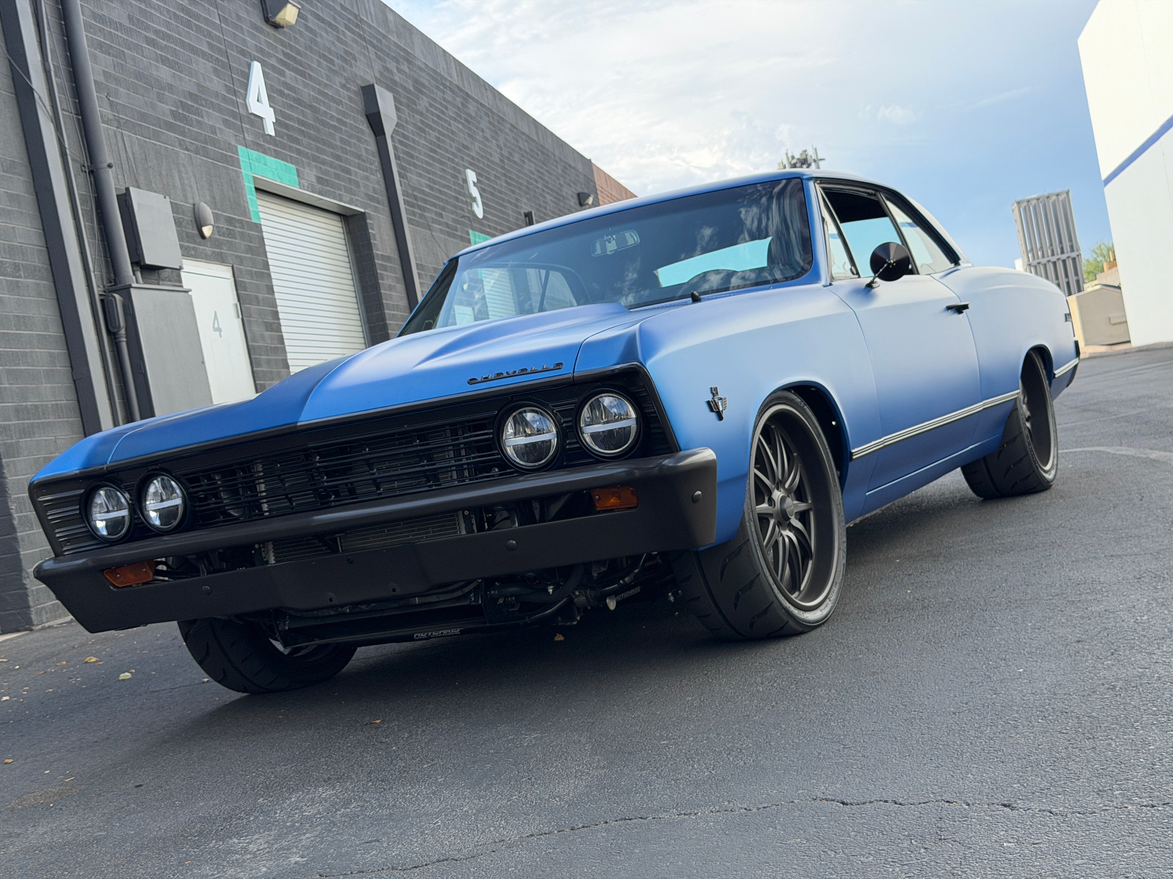 1966–1967 Chevelle Flush-Mount Glass Kit — DOT, Trimless, American-Made (Front & Rear)