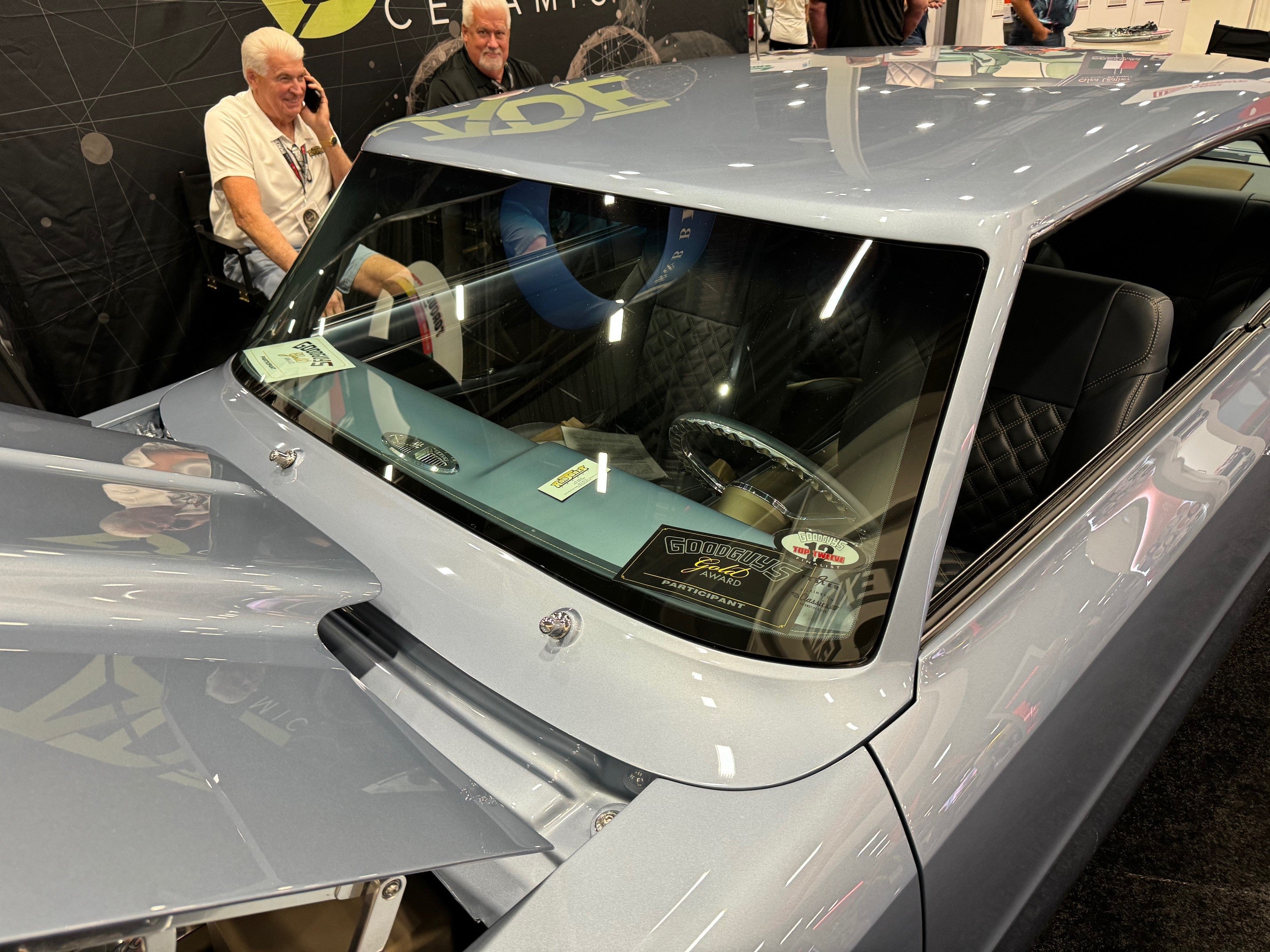 1966-67 Nova Hard Top DOT Flush Mount Trim Less Glass. Made in America.