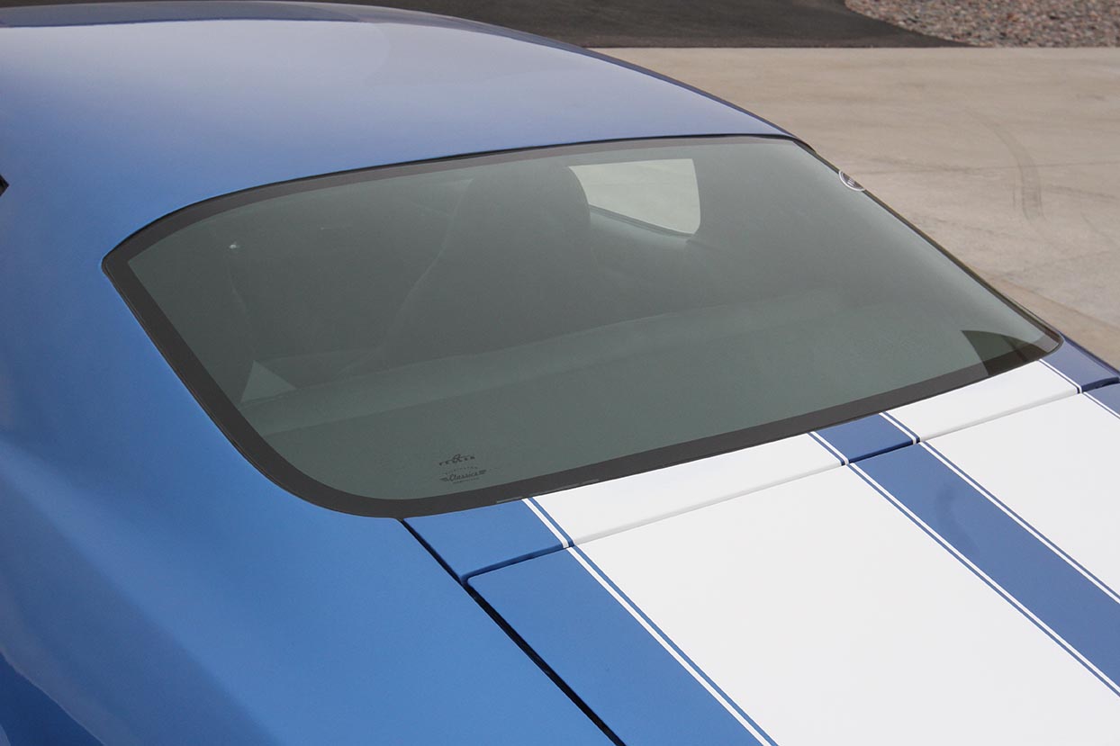 ’70–’74 Camaro Flush-Mount Glass Kit — DOT, Trimless, American-Made (Fits Firebird)