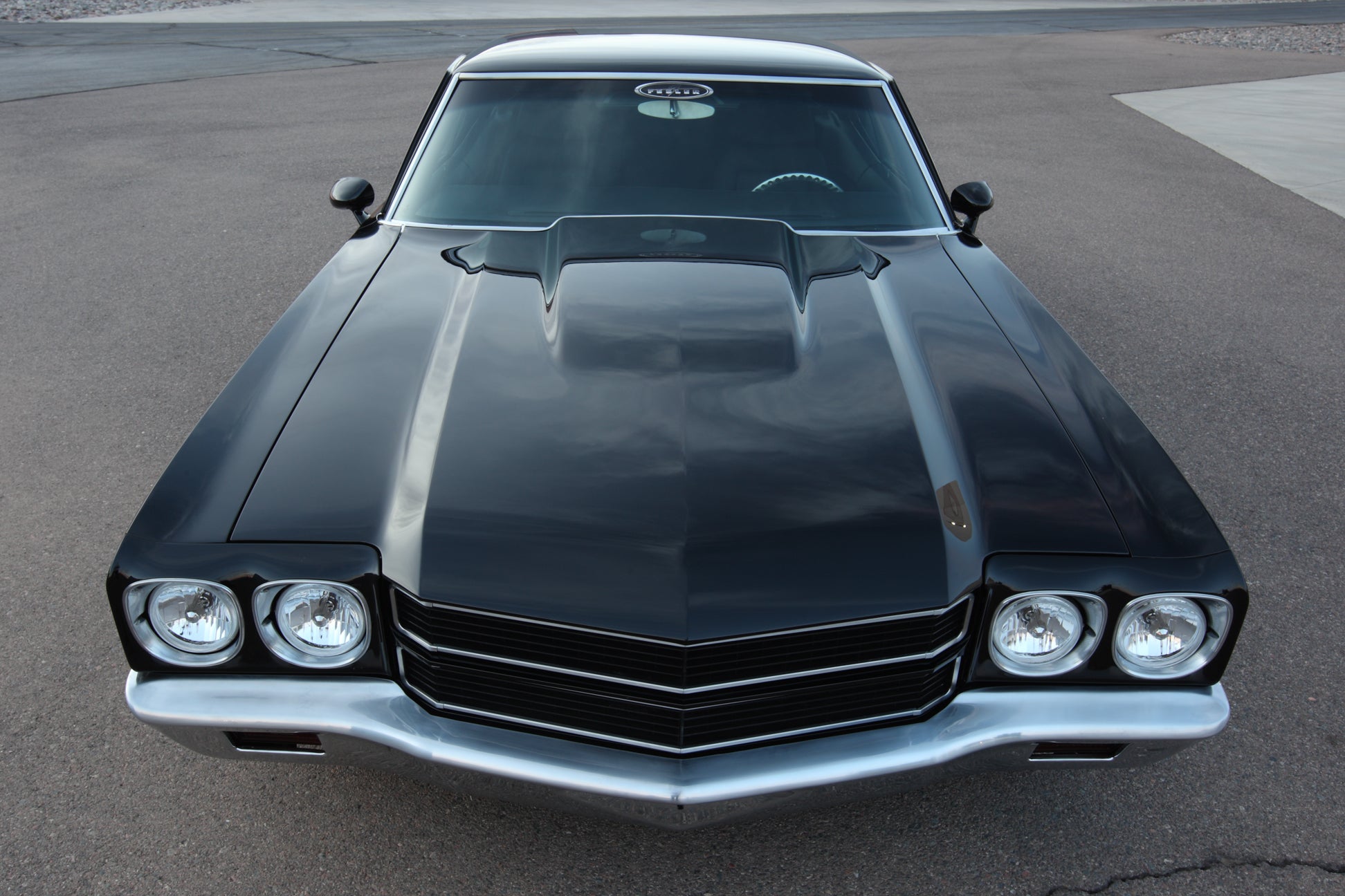 1968–1972 Chevy Chevelle Windshield — OEM-Style, USA-Made (Not Flush Glass)