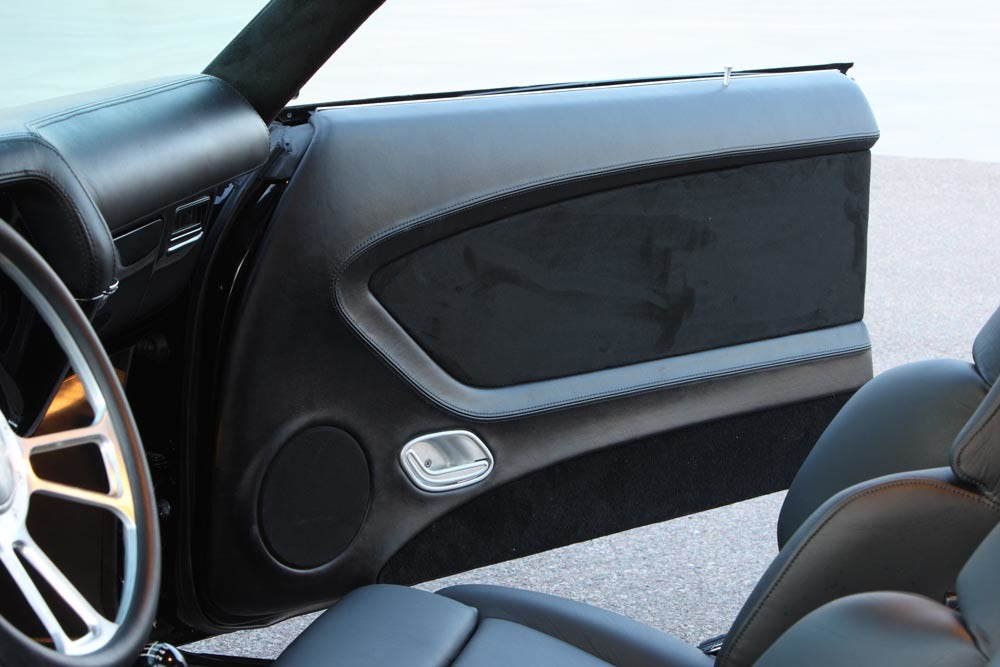 Fesler Billet Interior Door Handles — 6061-T6, Delrin® Bushings, Universal Cable Kit