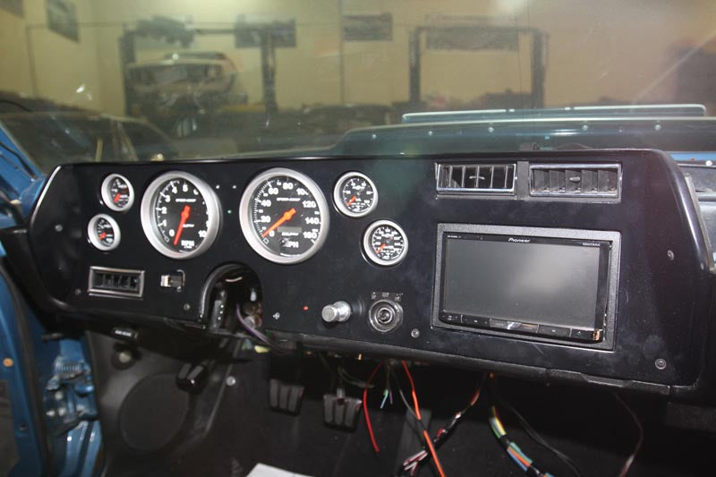 1970-72 Chevelle Dash Insert