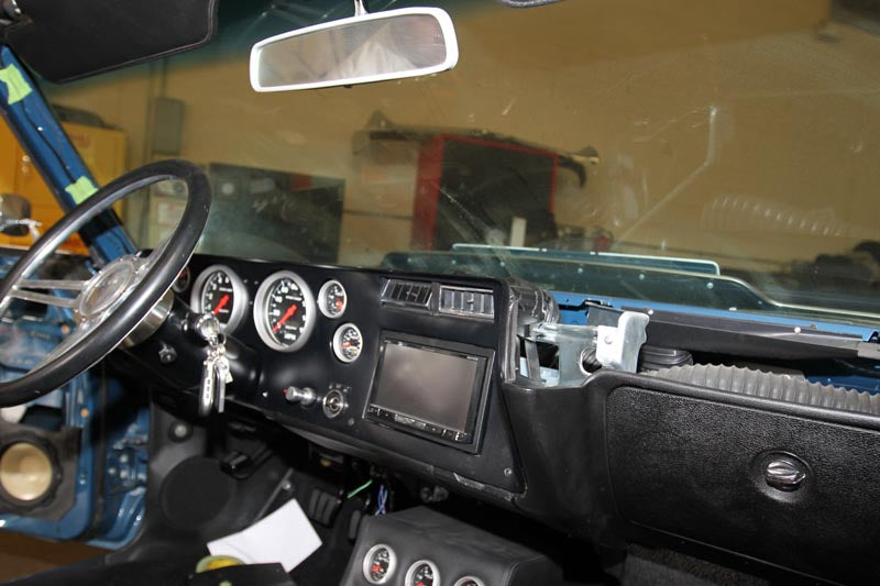 1970-72 Chevelle Dash Insert