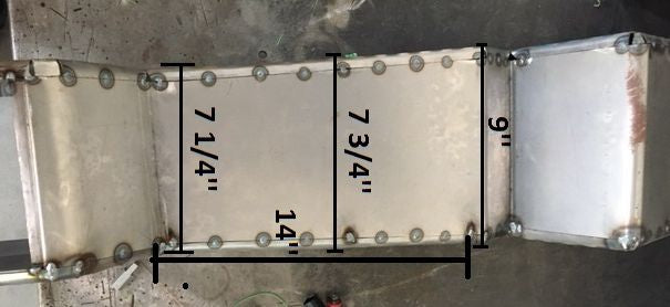 1966-67 Chevelle Steel Center Console