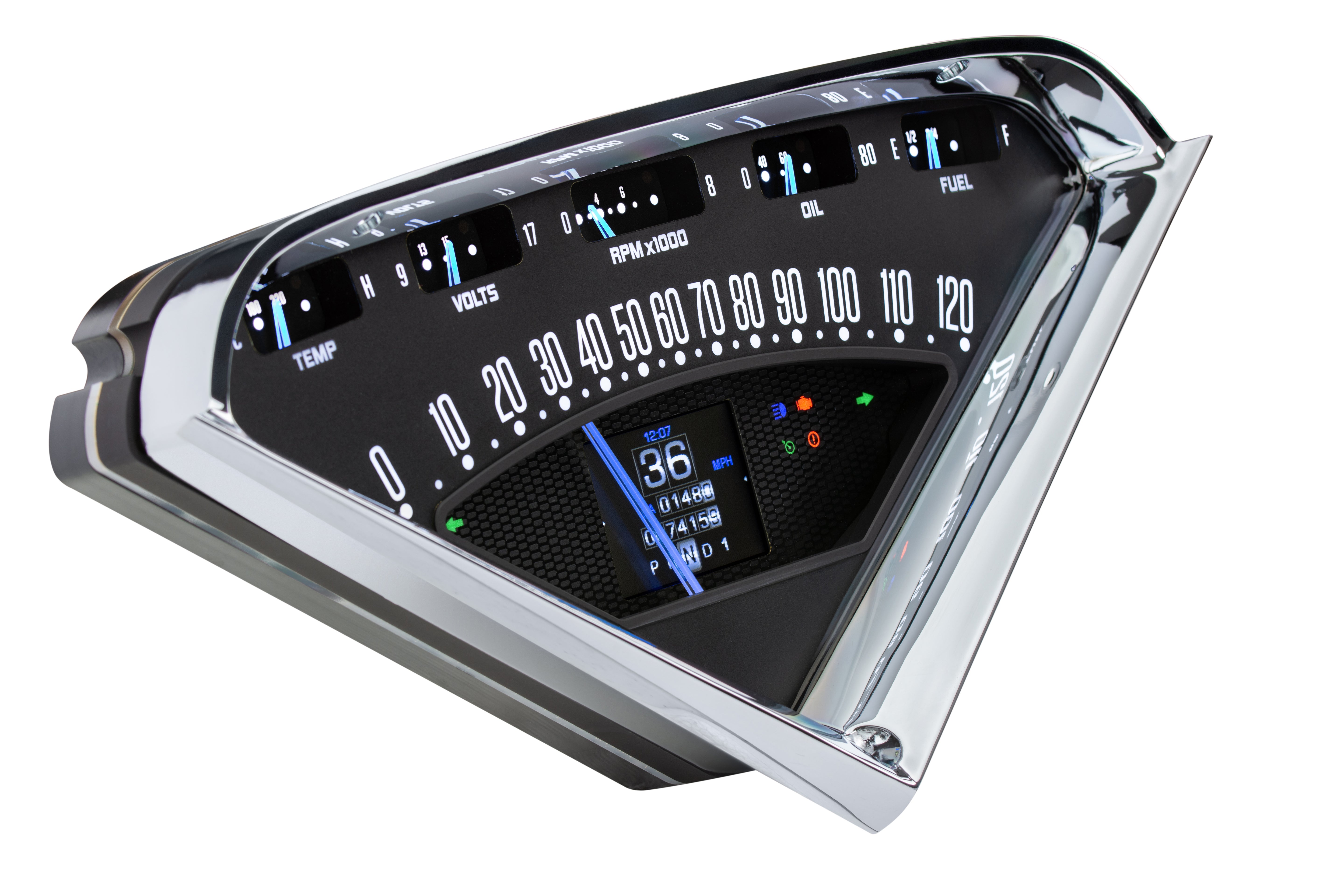Dakota Digital RTX-55C-PU-X — 1955–1959 Chevy/GMC Truck RTX Instrument System