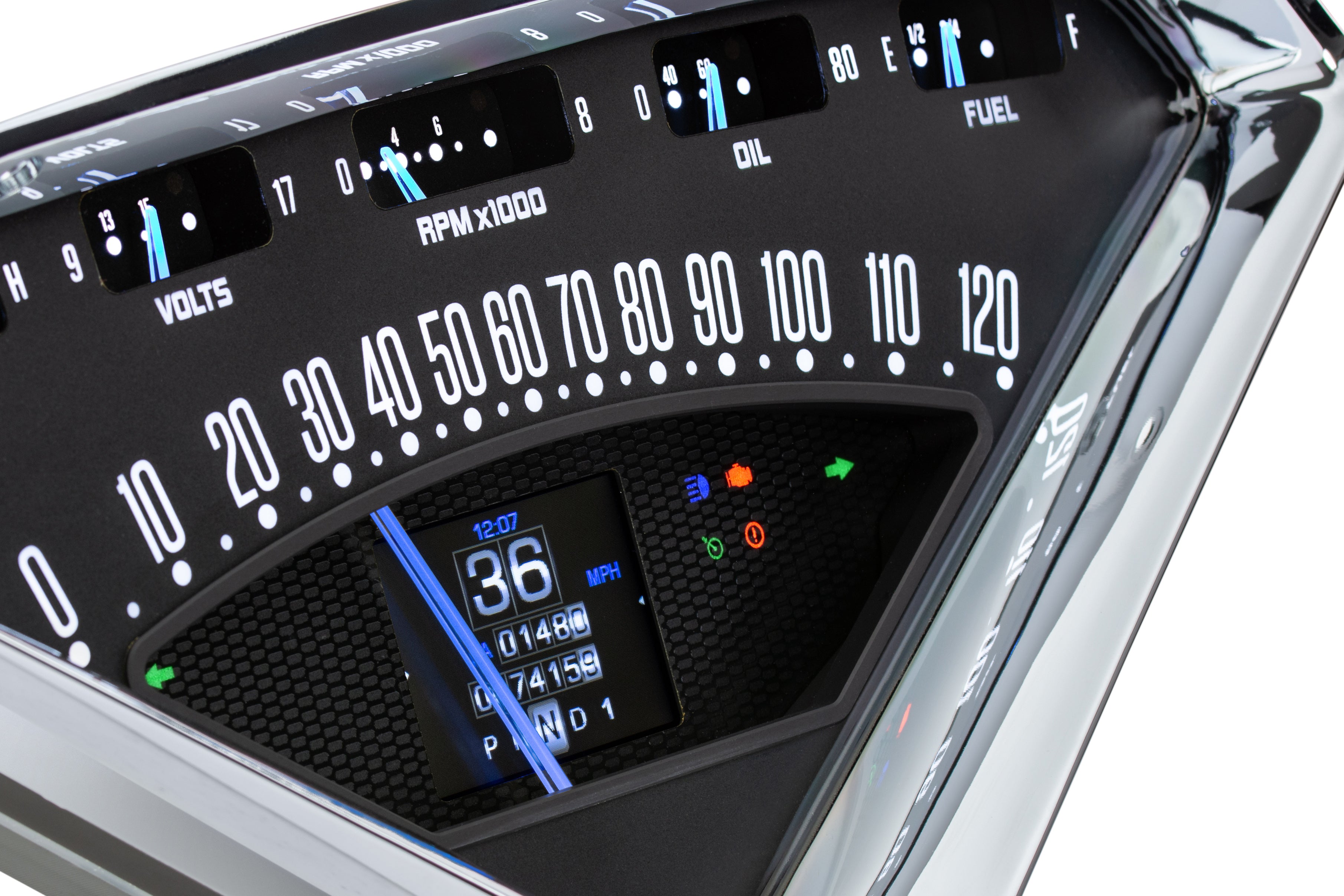 Dakota Digital RTX-55C-PU-X — 1955–1959 Chevy/GMC Truck RTX Instrument System