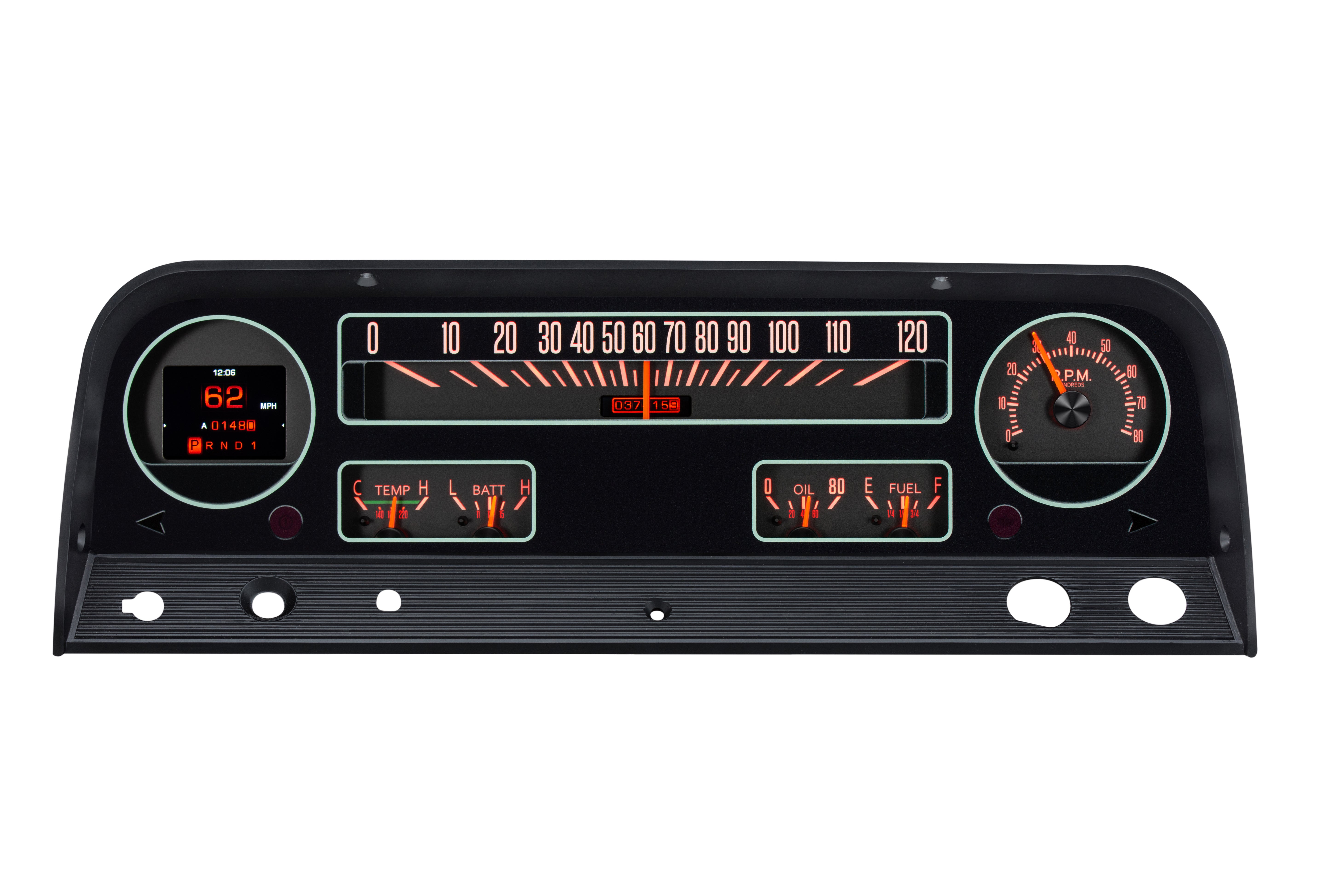 Dakota Digital RTX-64C-PU-X — 1964–1966 Chevy/GMC Truck RTX Instrument System