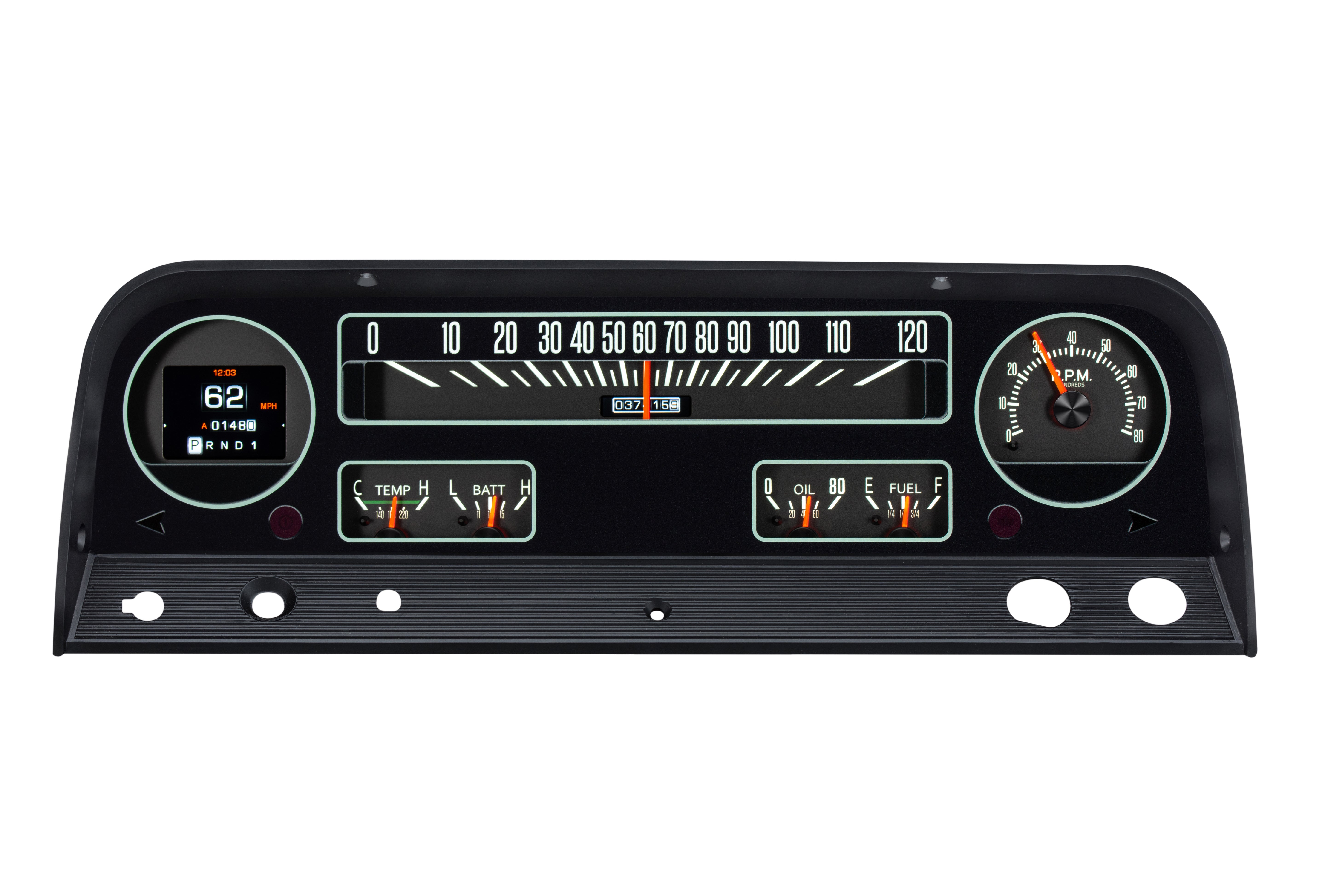 Dakota Digital RTX-64C-PU-X — 1964–1966 Chevy/GMC Truck RTX Instrument System