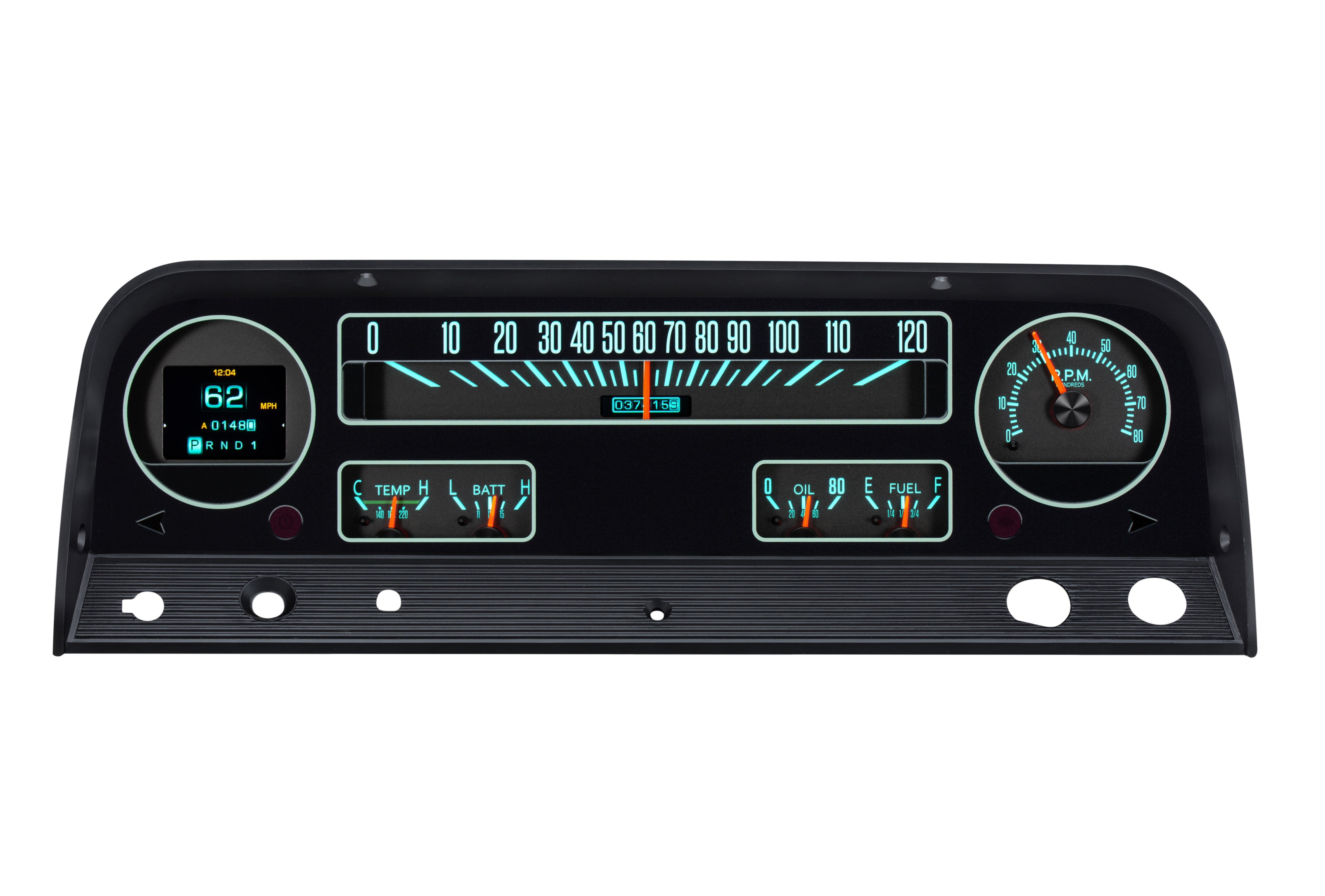 Dakota Digital RTX-64C-PU-X — 1964–1966 Chevy/GMC Truck RTX Instrument System