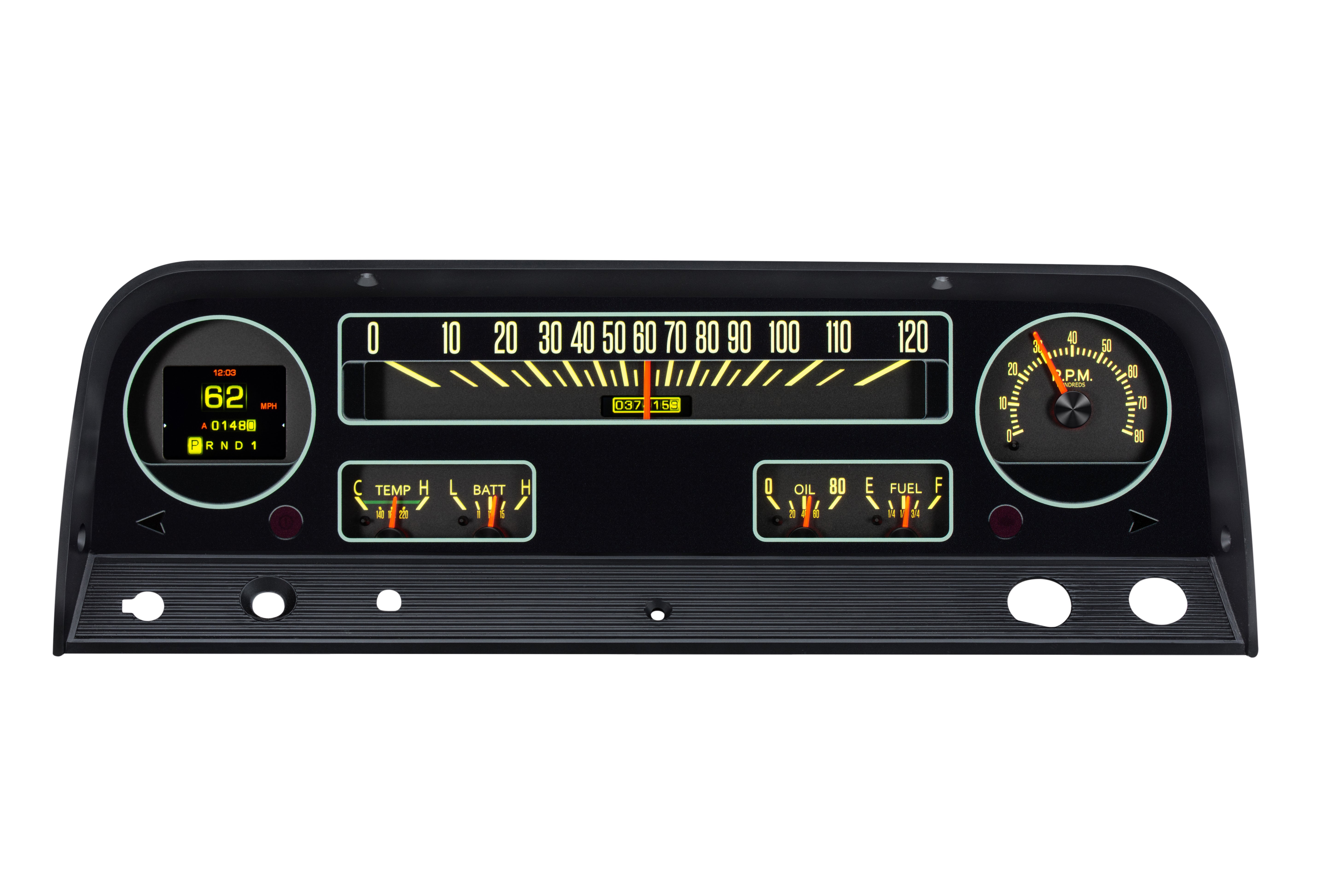 Dakota Digital RTX-64C-PU-X — 1964–1966 Chevy/GMC Truck RTX Instrument System