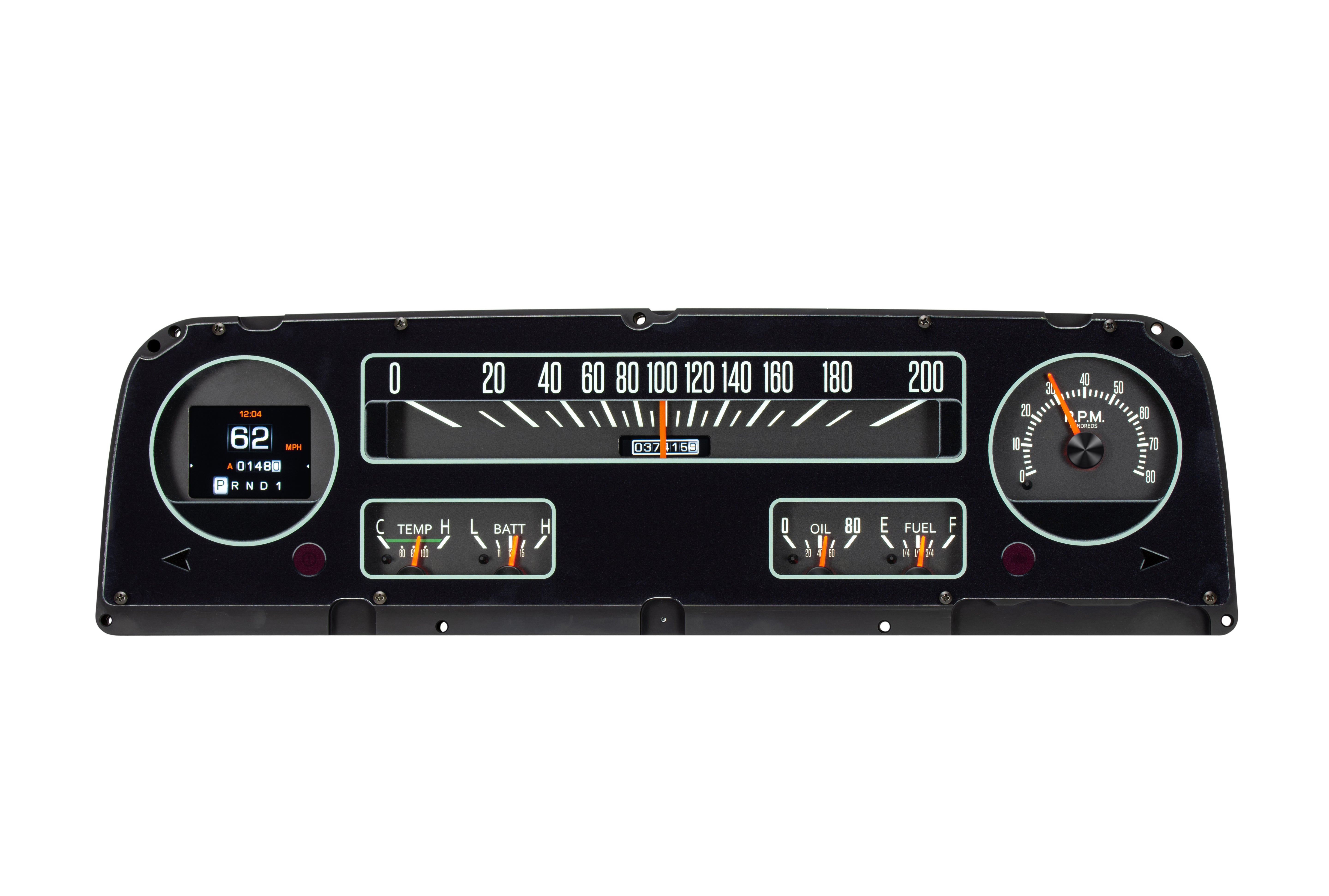 Dakota Digital RTX-64C-PU-X — 1964–1966 Chevy/GMC Truck RTX Instrument System