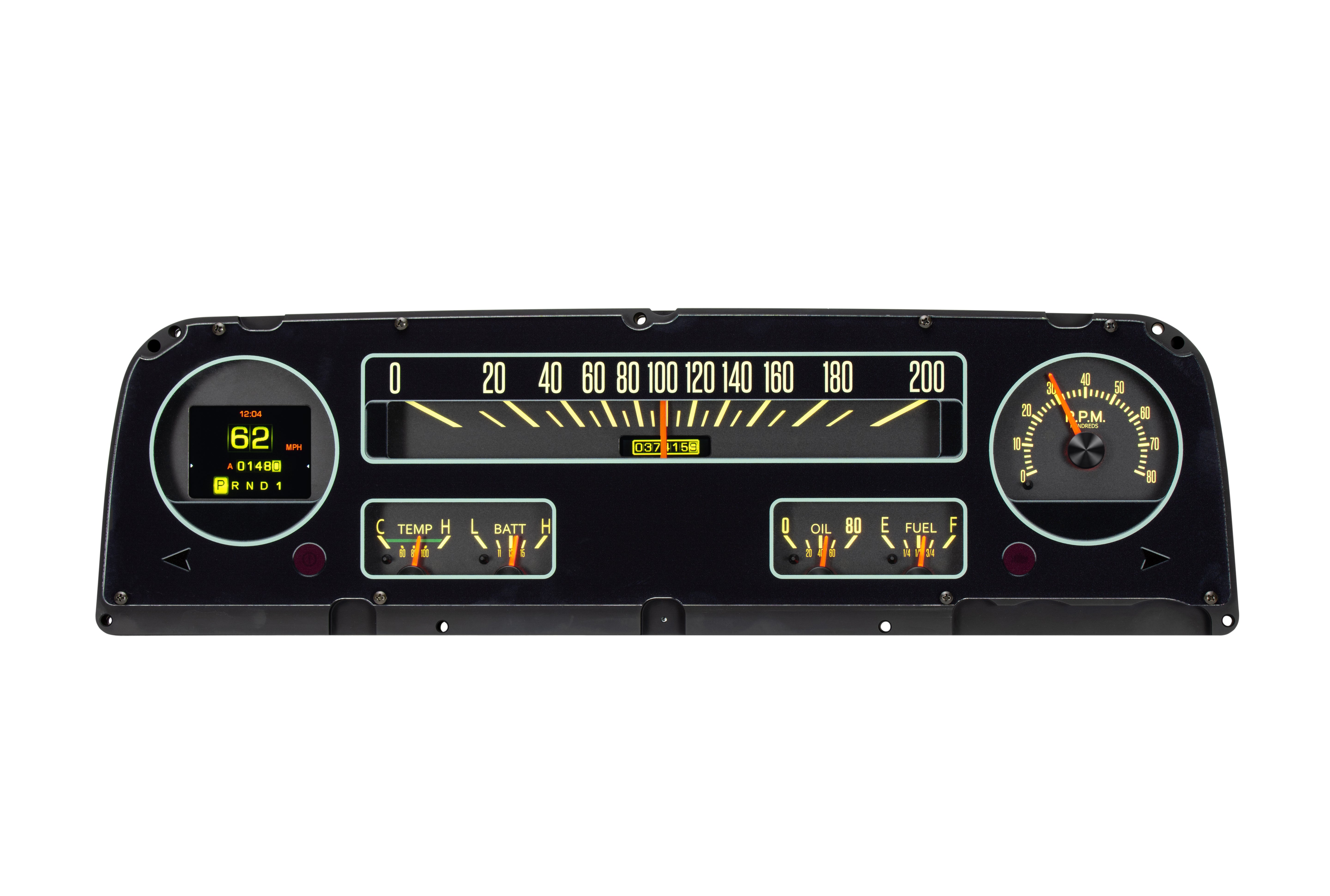 Dakota Digital RTX-64C-PU-X — 1964–1966 Chevy/GMC Truck RTX Instrument System