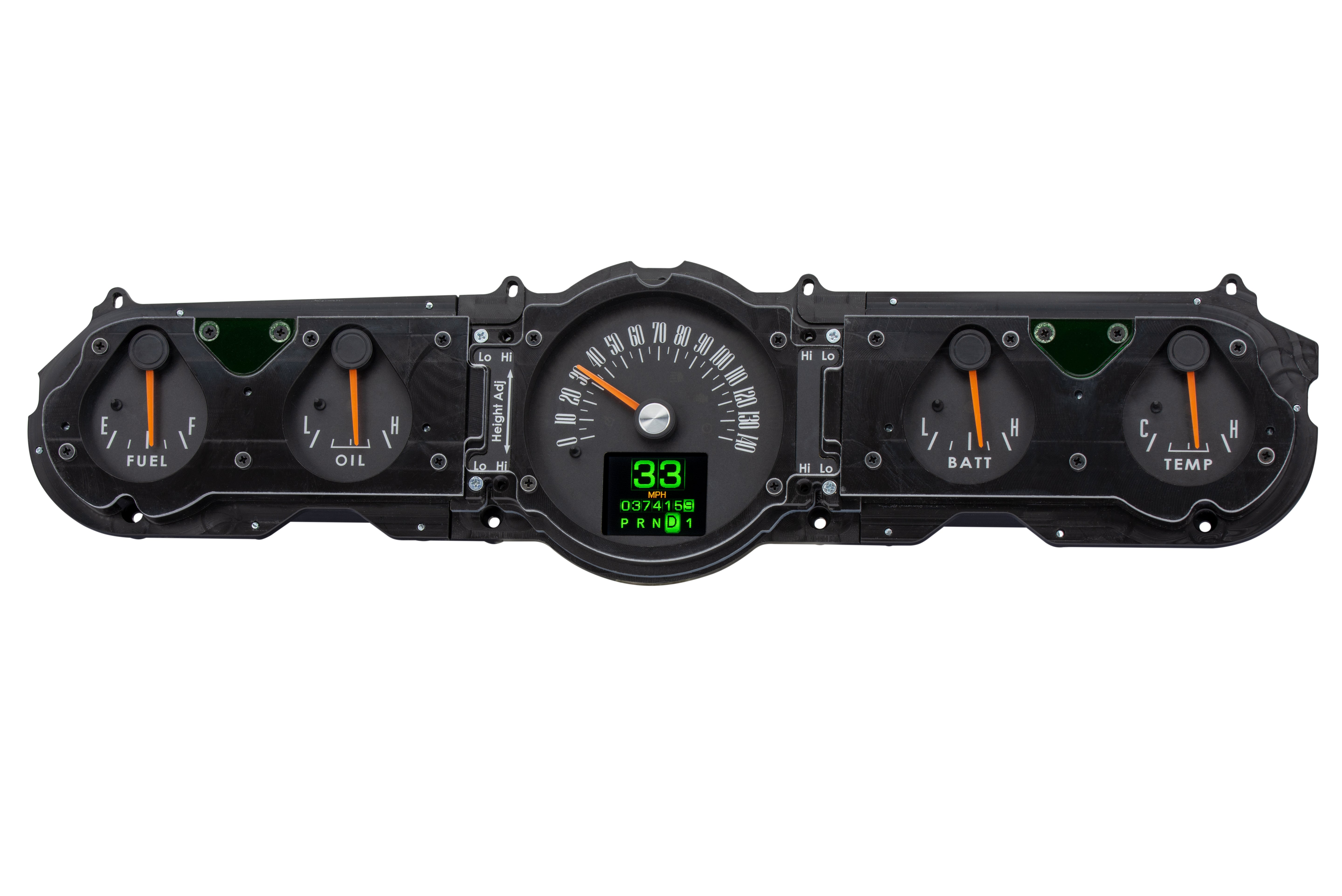 Dakota Digital RTX-65F-MUS-X — 1964.5–1966 Ford Mustang RTX Instrument System