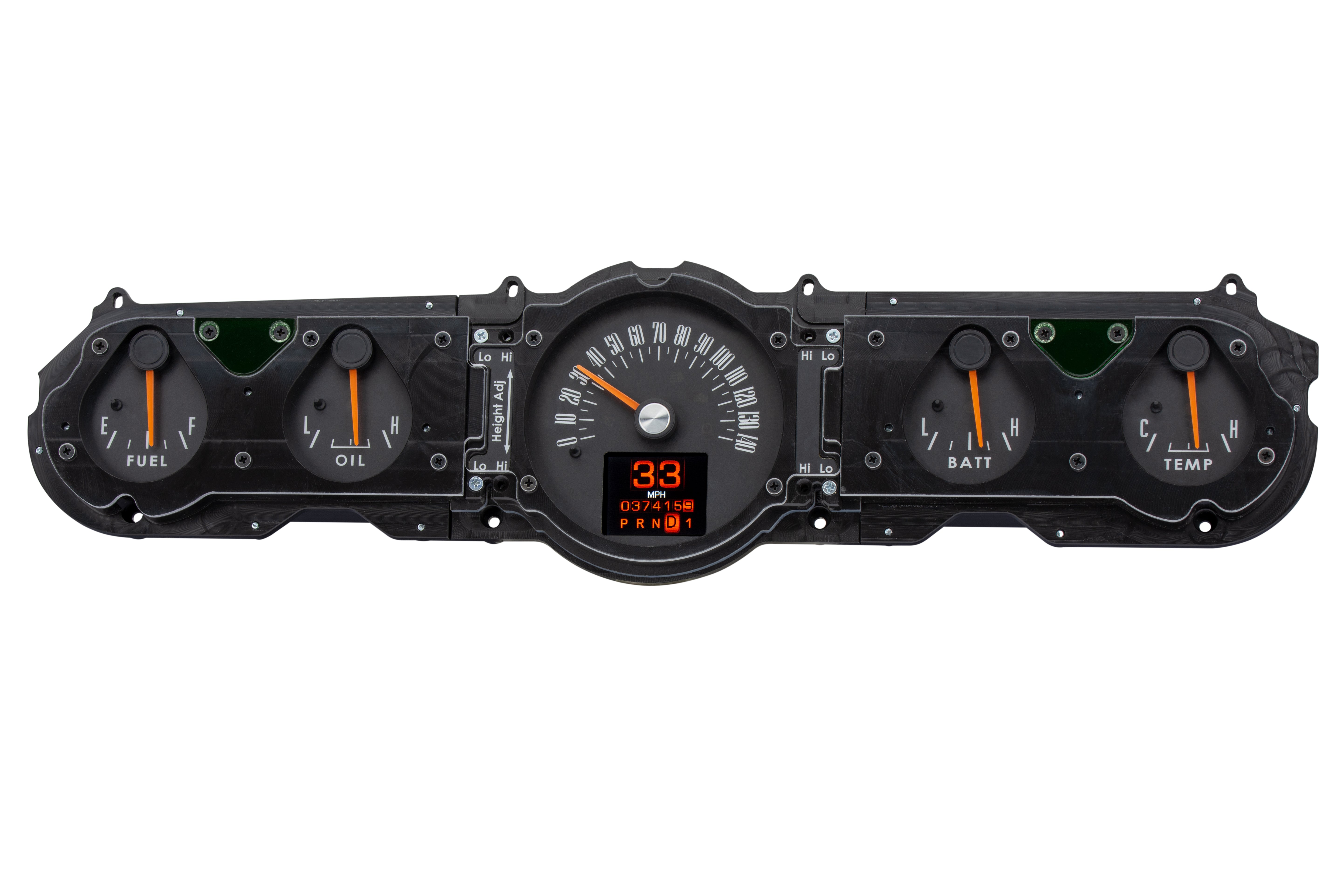 Dakota Digital RTX-65F-MUS-X — 1964.5–1966 Ford Mustang RTX Instrument System