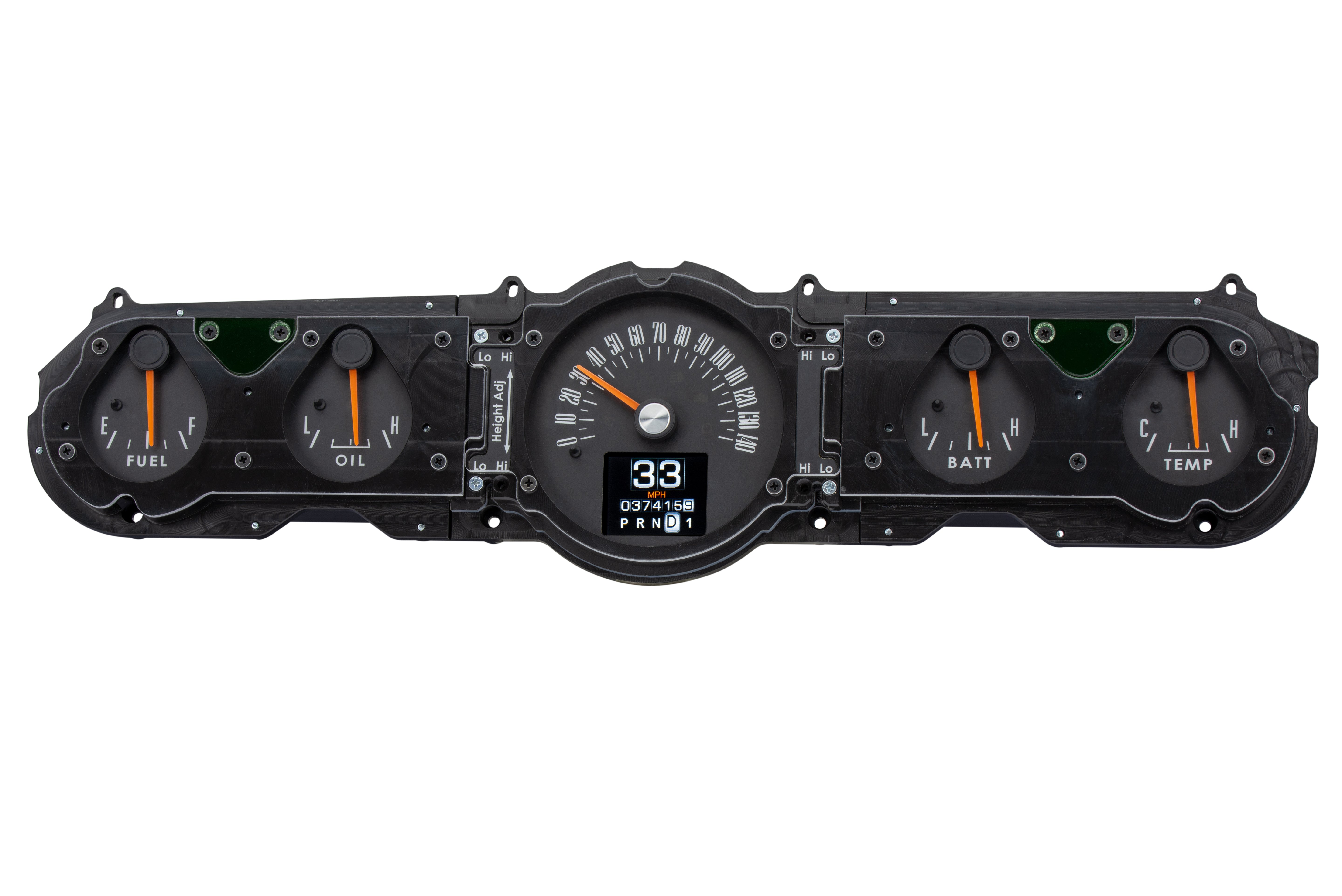 Dakota Digital RTX-65F-MUS-X — 1964.5–1966 Ford Mustang RTX Instrument System