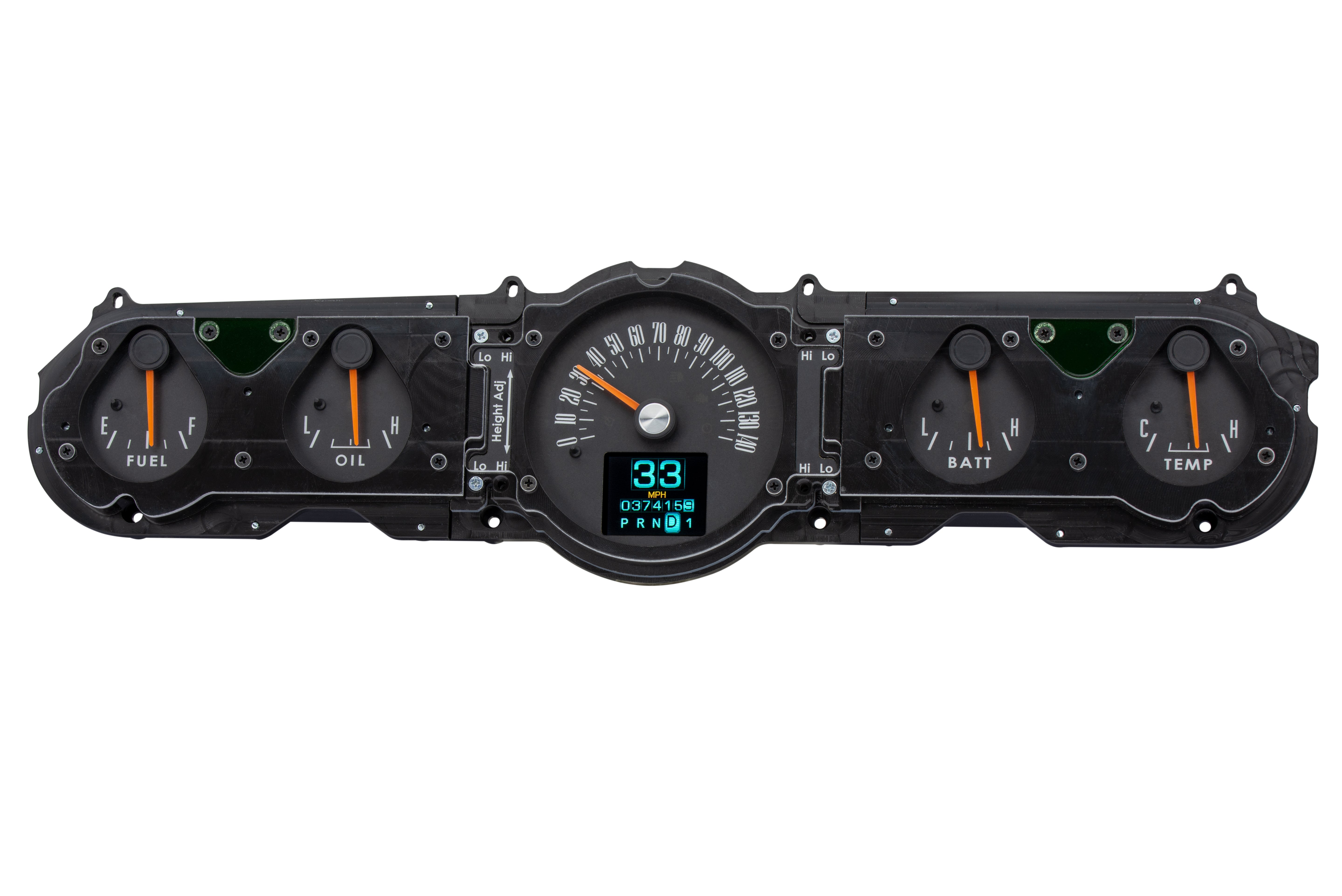 Dakota Digital RTX-65F-MUS-X — 1964.5–1966 Ford Mustang RTX Instrument System