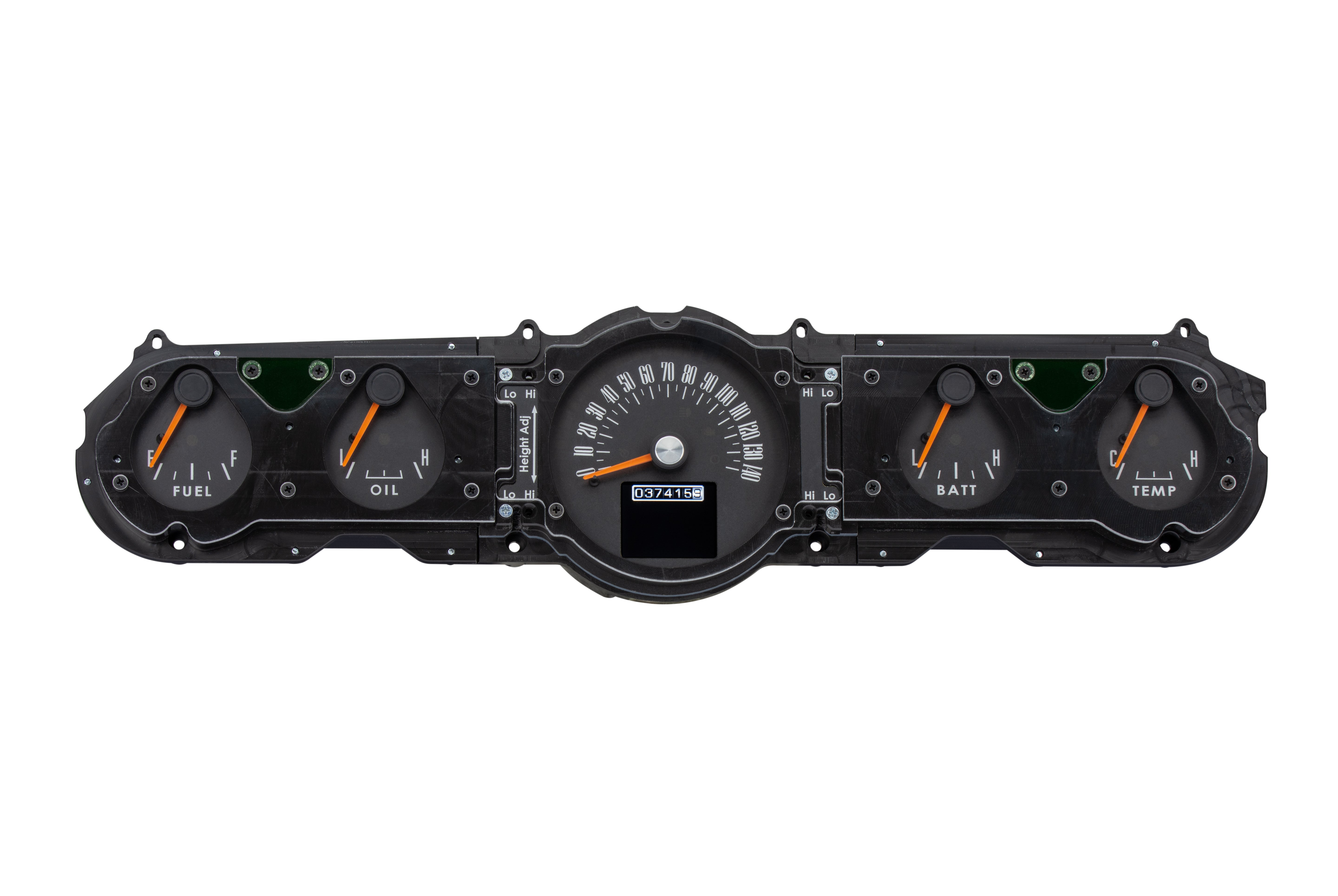 Dakota Digital RTX-65F-MUS-X — 1964.5–1966 Ford Mustang RTX Instrument System