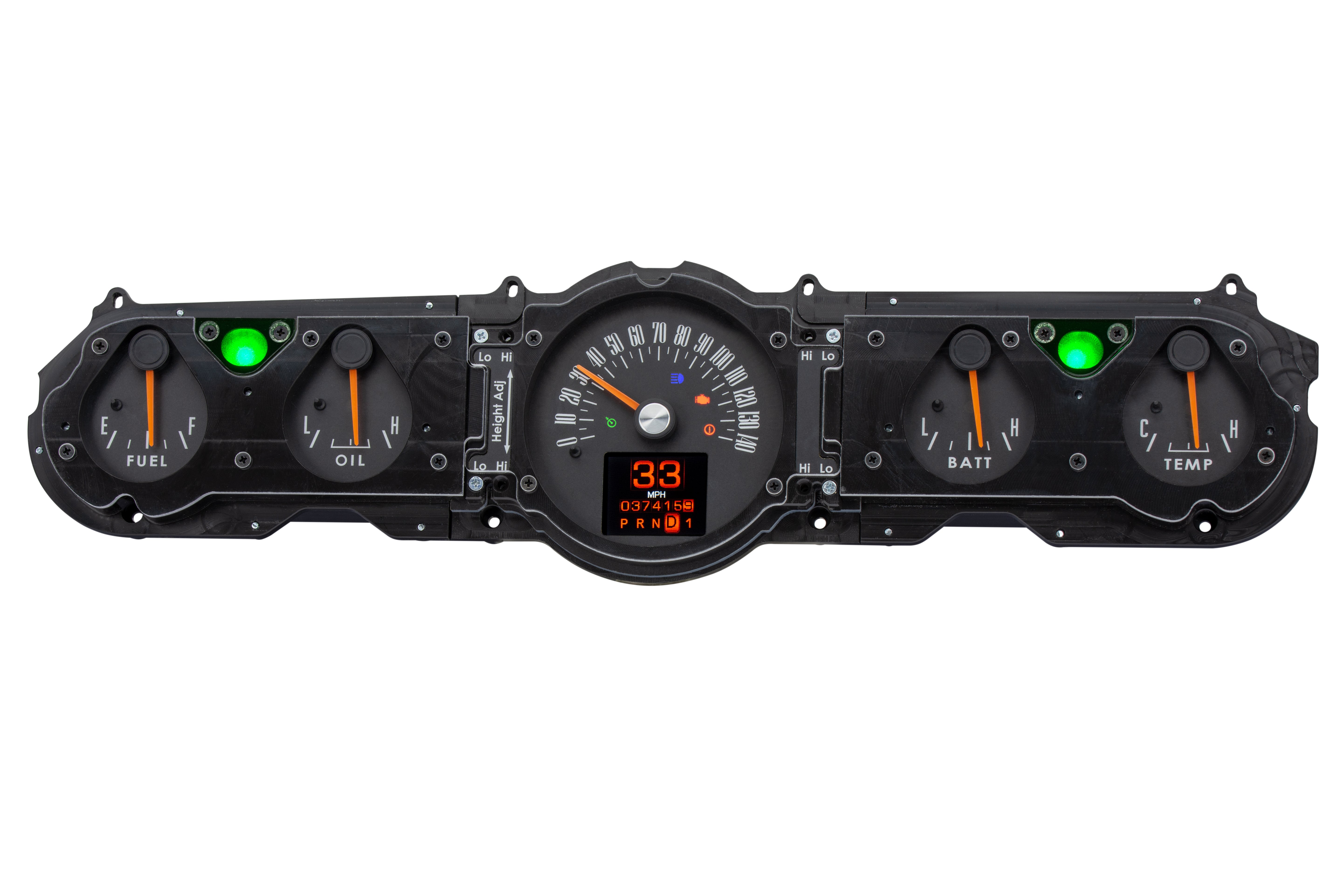 Dakota Digital RTX-65F-MUS-X — 1964.5–1966 Ford Mustang RTX Instrument System