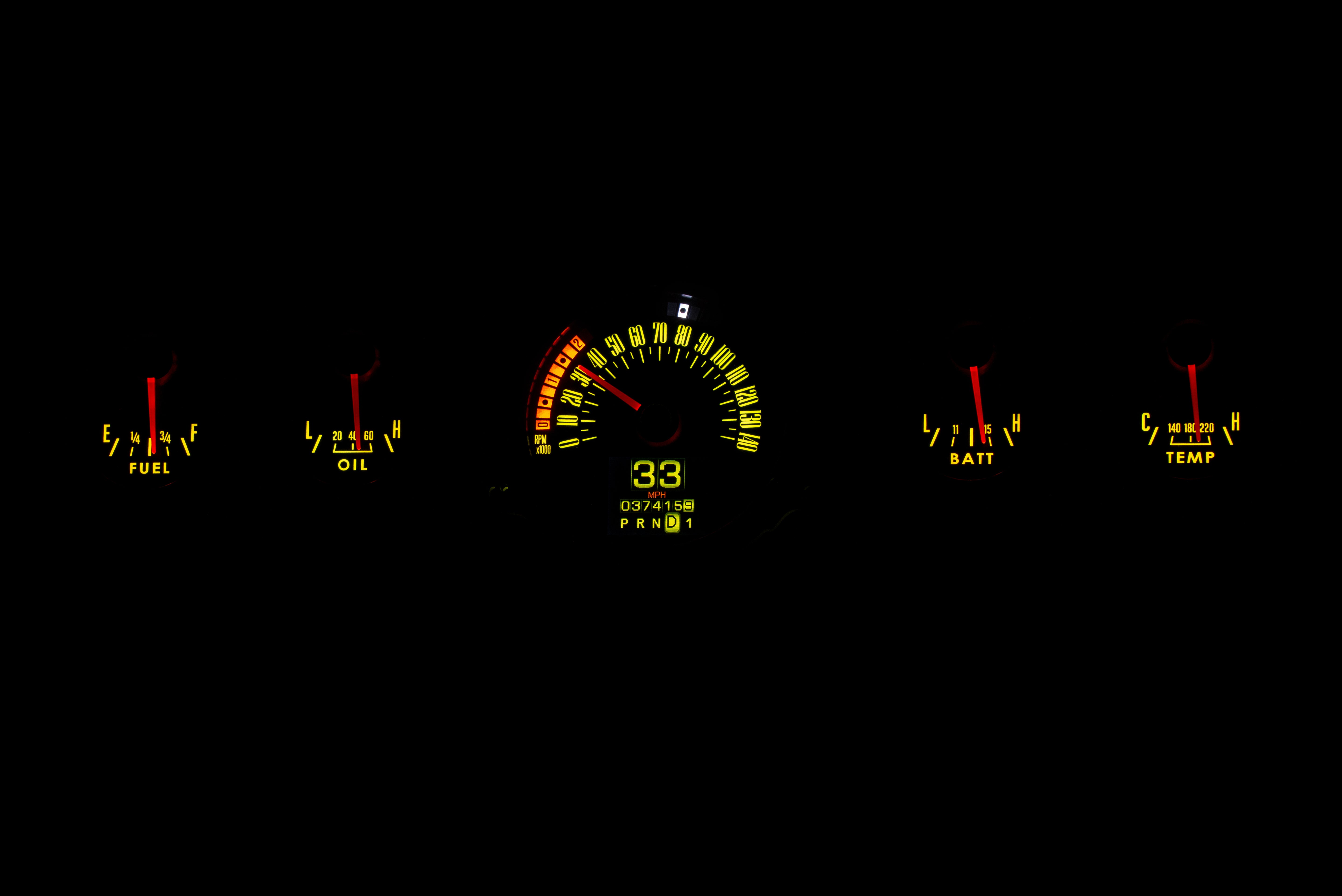 Dakota Digital RTX-65F-MUS-X — 1964.5–1966 Ford Mustang RTX Instrument System