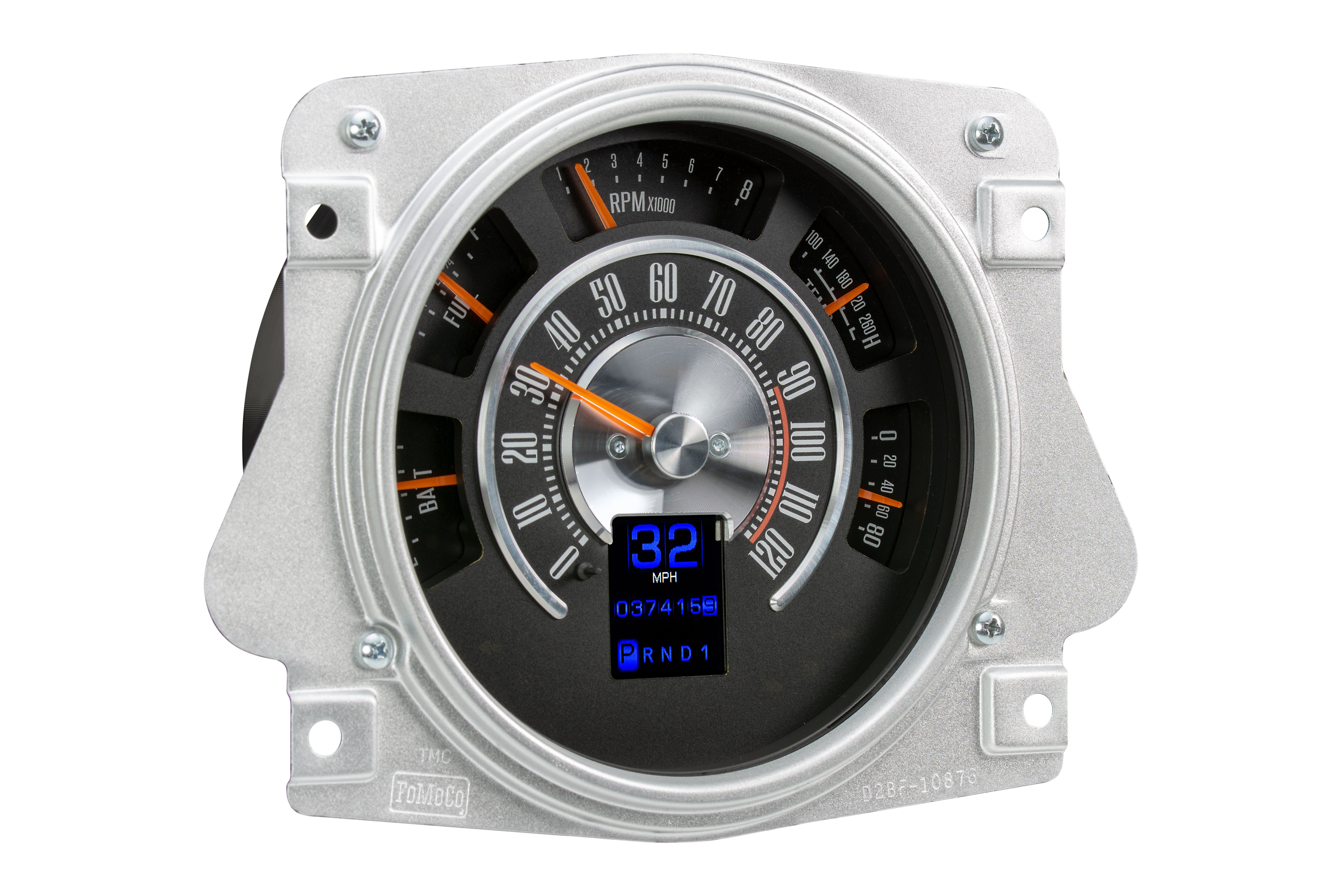 Dakota Digital RTX-66F-BRO-X — 1966–76 Ford Bronco RTX Gauge Kit