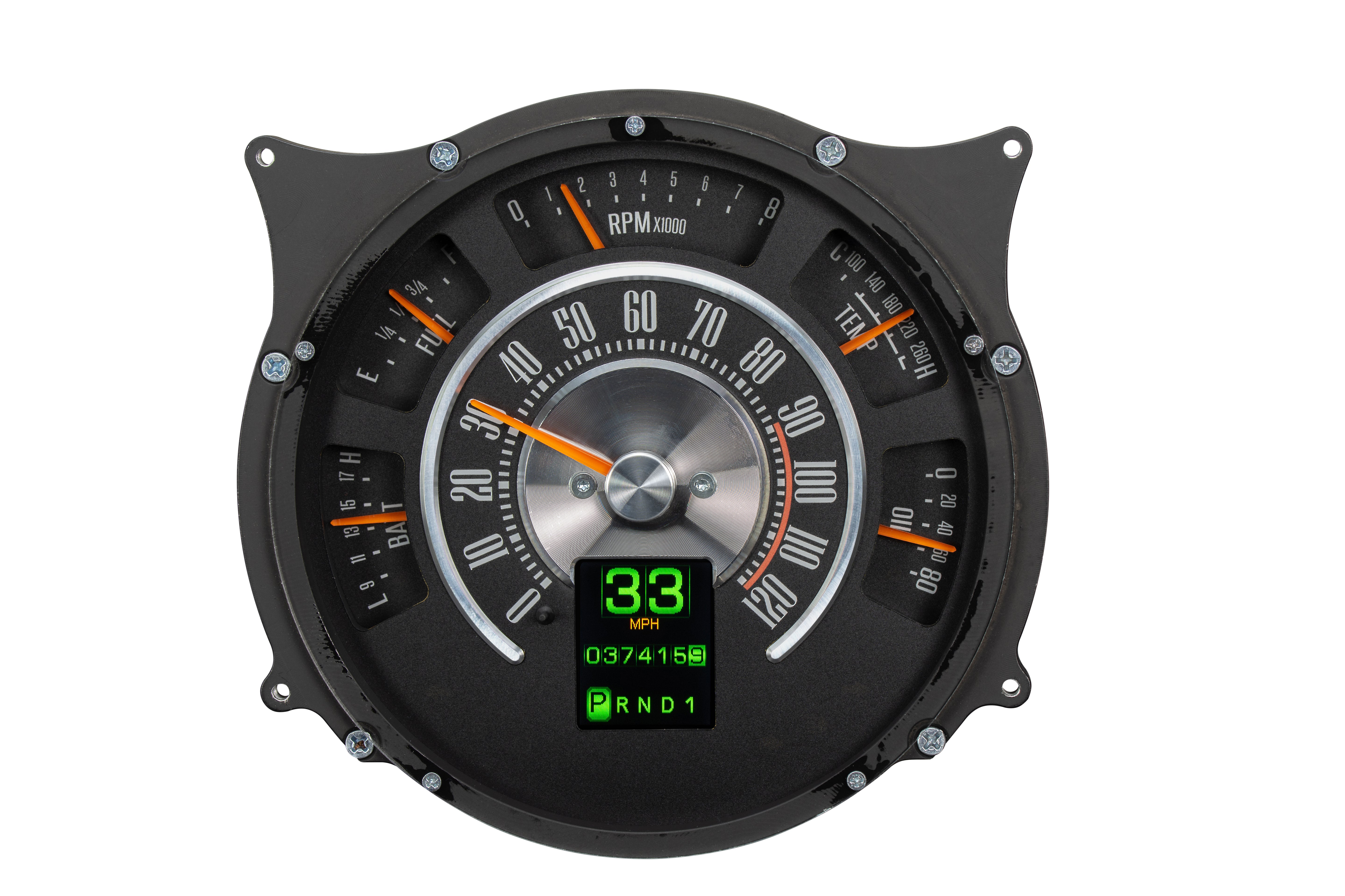 Dakota Digital RTX-66F-BRO-X — 1966–76 Ford Bronco RTX Gauge Kit