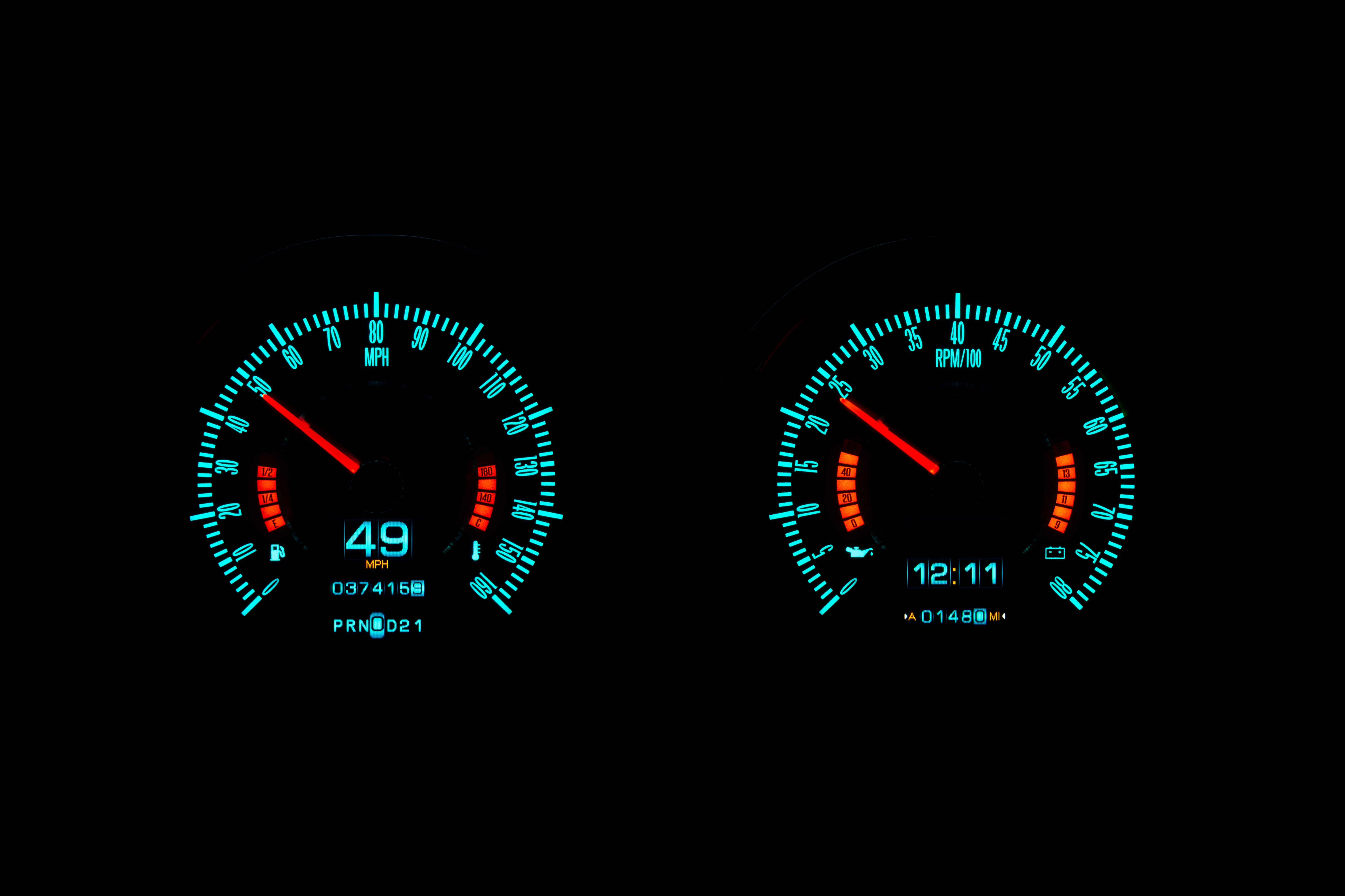 Dakota Digital RTX-67C-CAM-X — 1967 Chevy Camaro RTX Instrument System