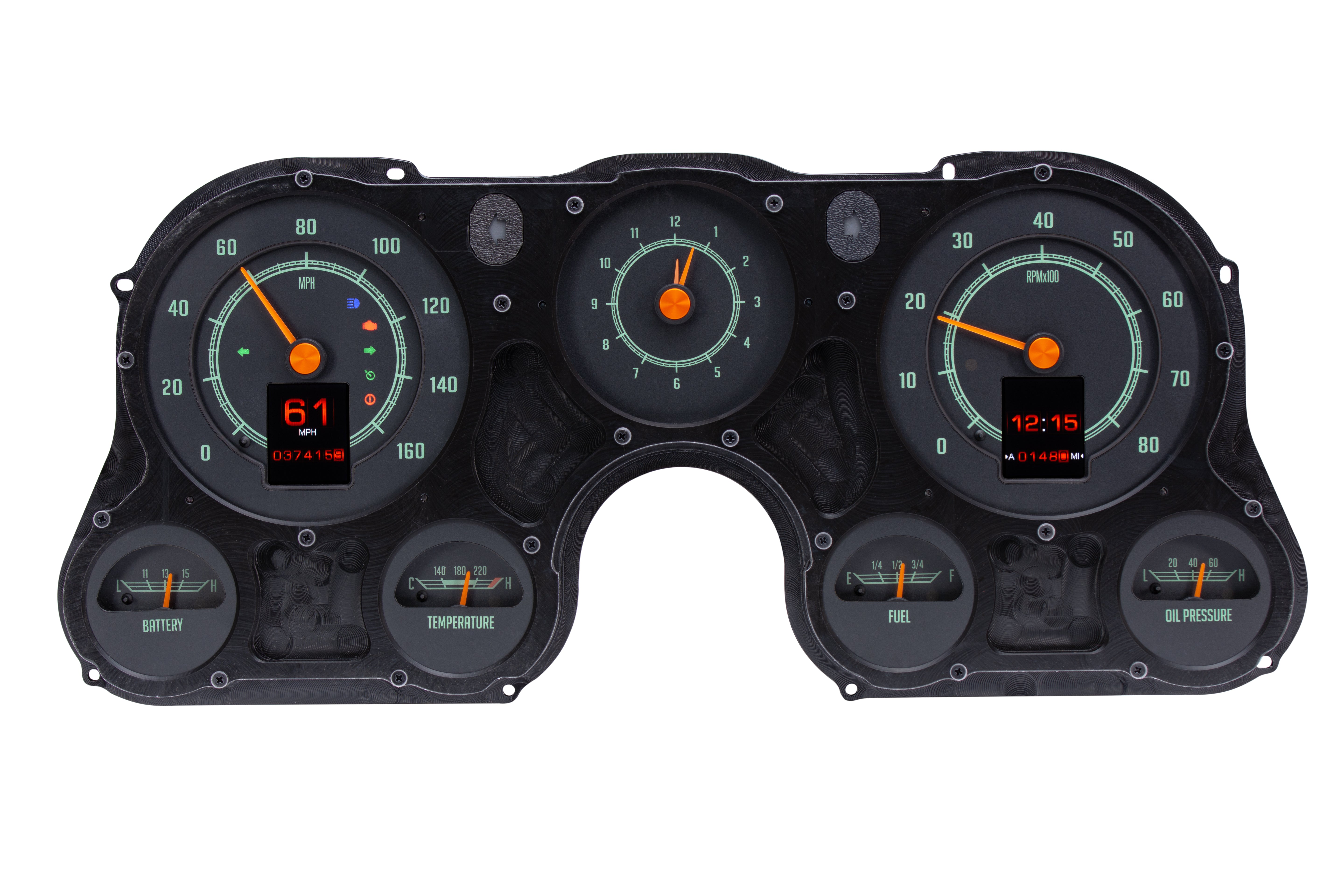 Dakota Digital RTX-67C-PU-X — 1967–1972 Chevy/GMC C10 Truck RTX Instrument System