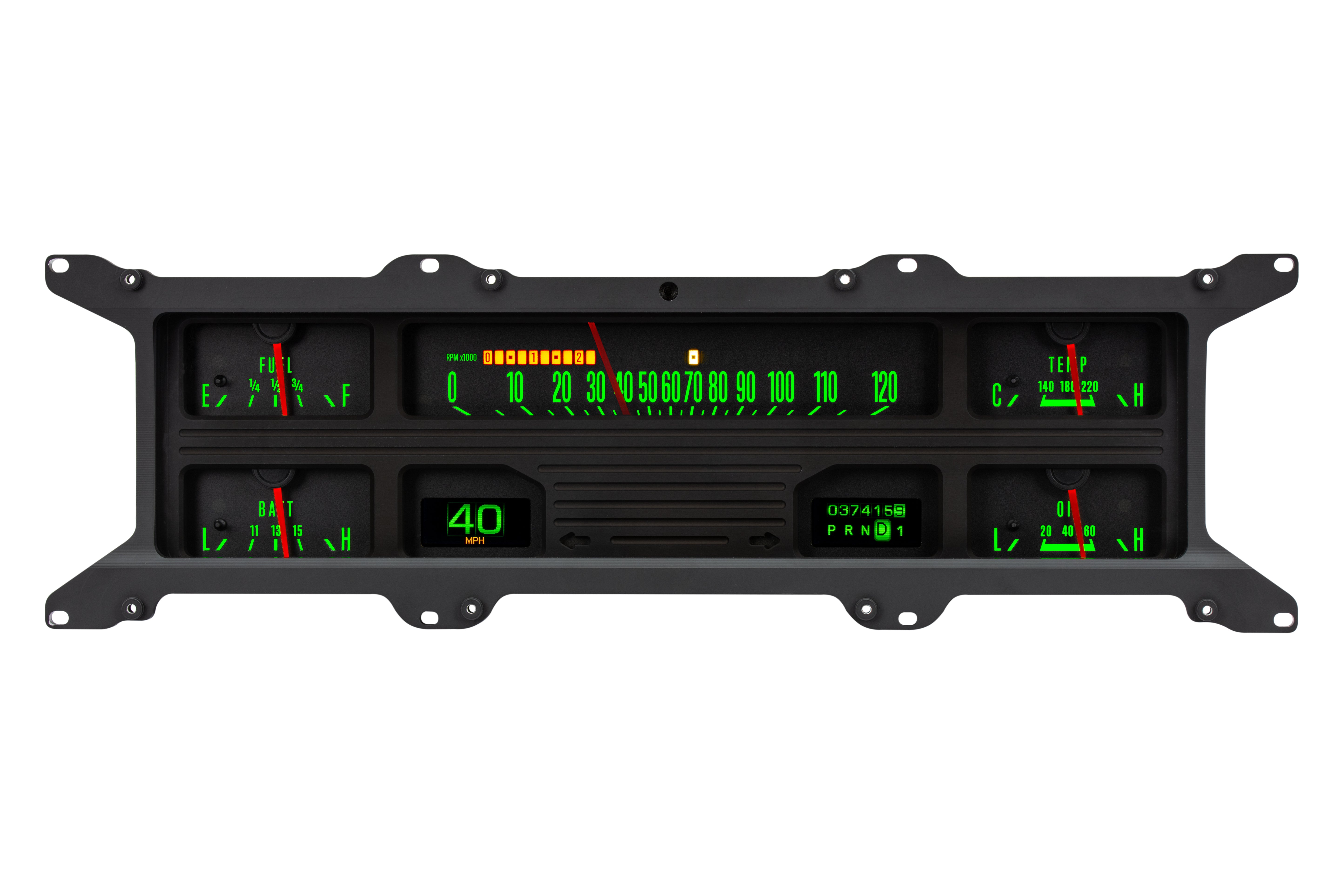 Dakota Digital RTX-67F-PU-X — 1967–72 Ford F-100 / F-Series RTX Gauge