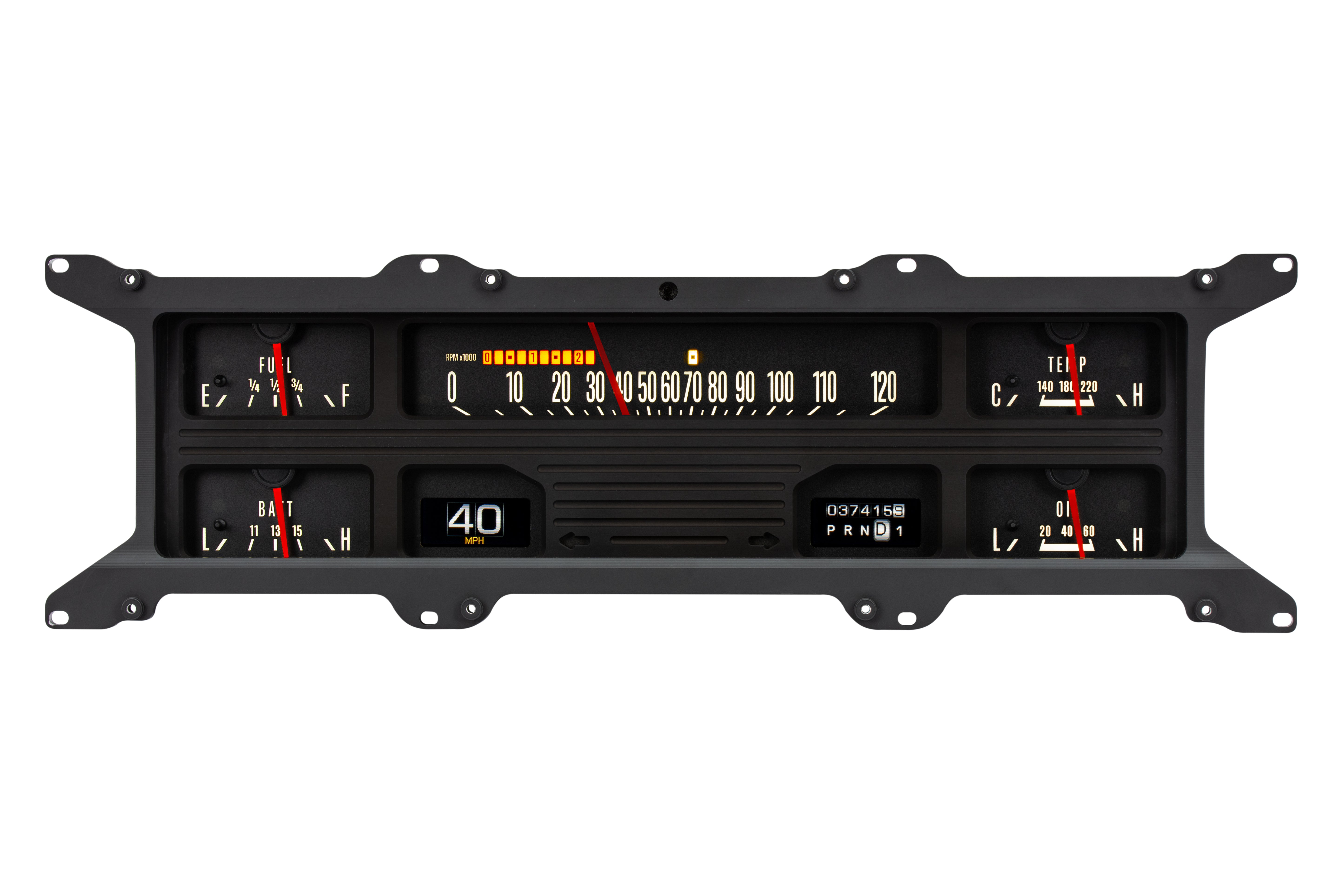 Dakota Digital RTX-67F-PU-X — 1967–72 Ford F-100 / F-Series RTX Gauge