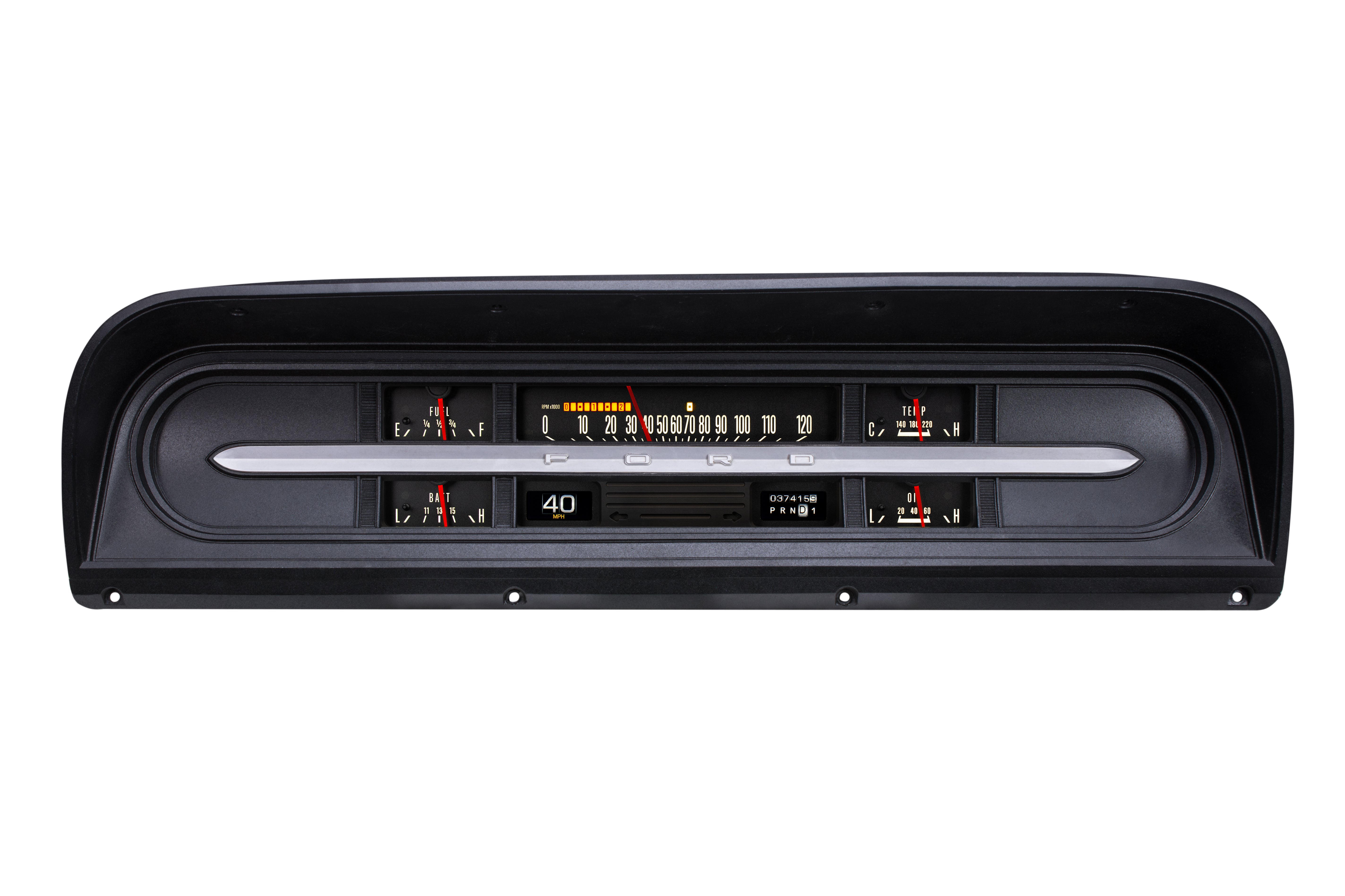 Dakota Digital RTX-67F-PU-X — 1967–72 Ford F-100 / F-Series RTX Gauge