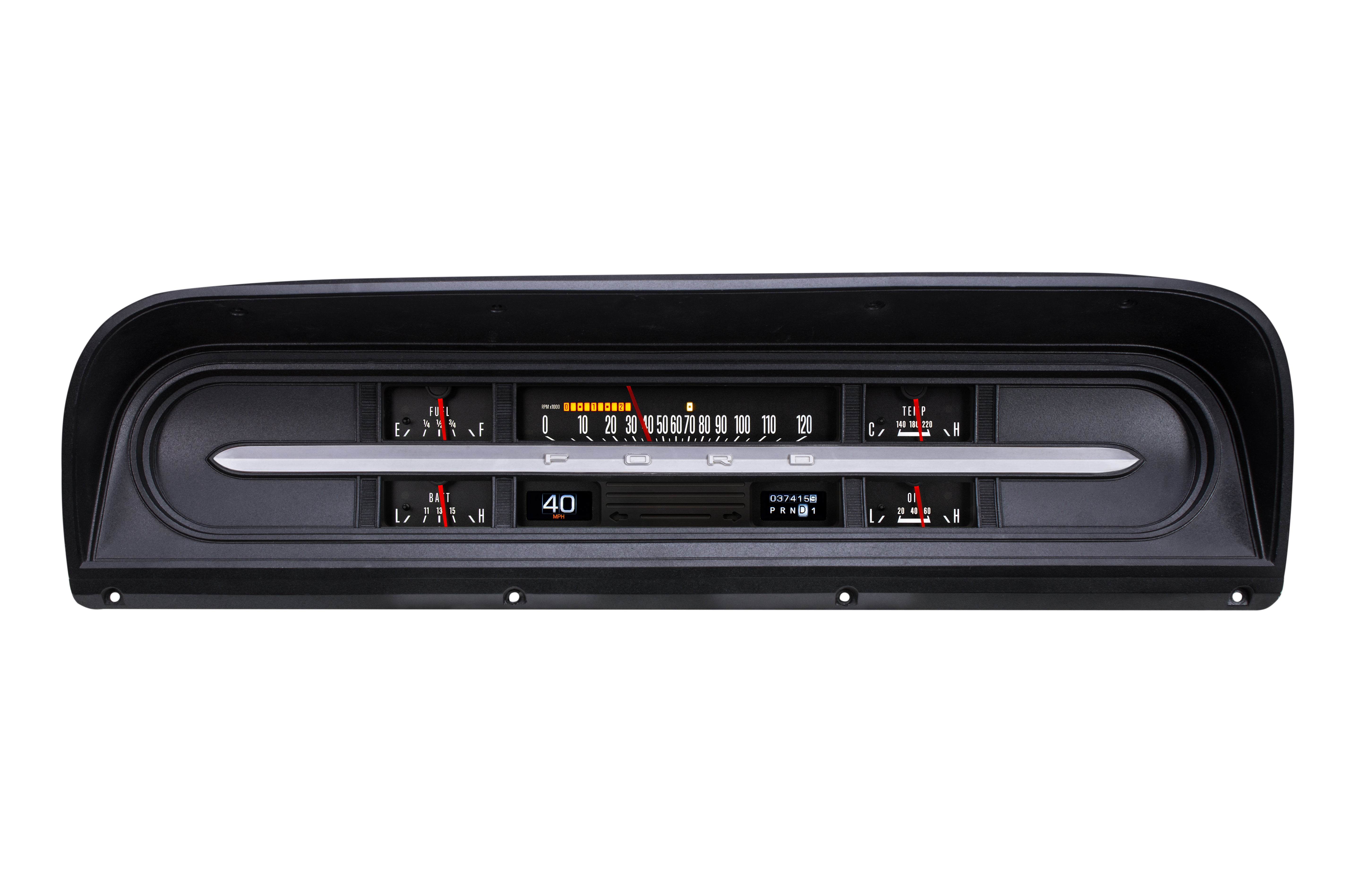 Dakota Digital RTX-67F-PU-X — 1967–72 Ford F-100 / F-Series RTX Gauge