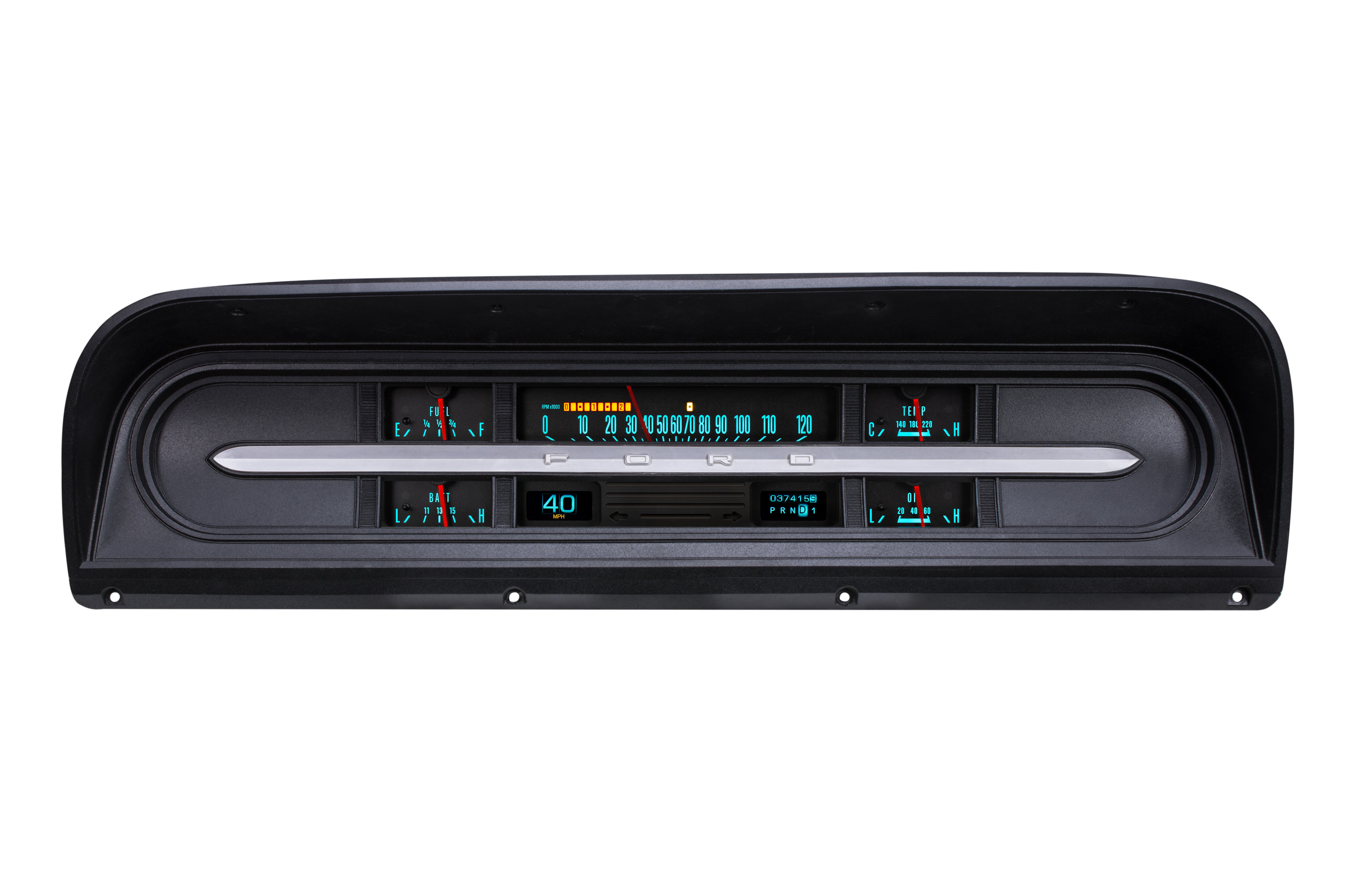 Dakota Digital RTX-67F-PU-X — 1967–72 Ford F-100 / F-Series RTX Gauge