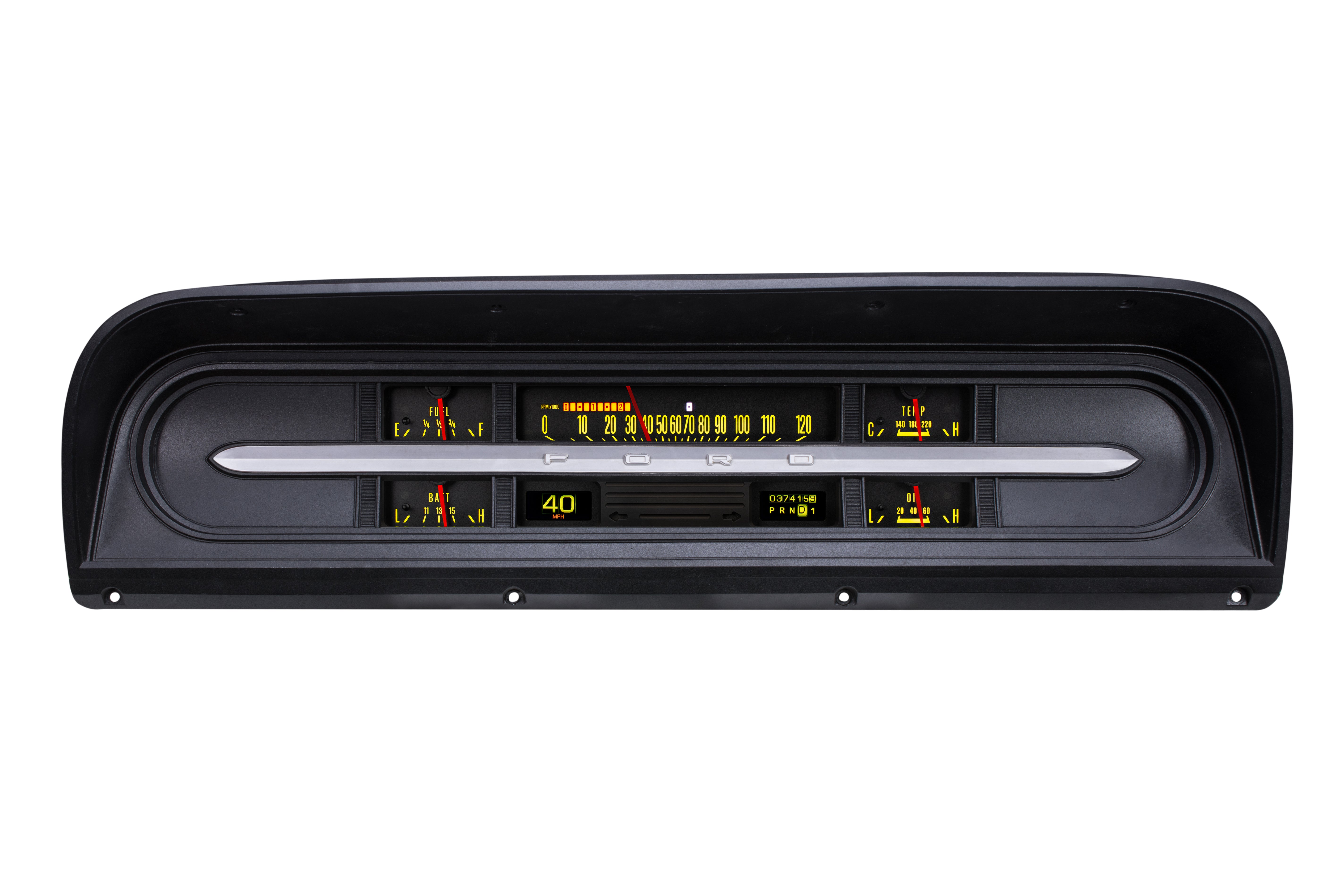 Dakota Digital RTX-67F-PU-X — 1967–72 Ford F-100 / F-Series RTX Gauge