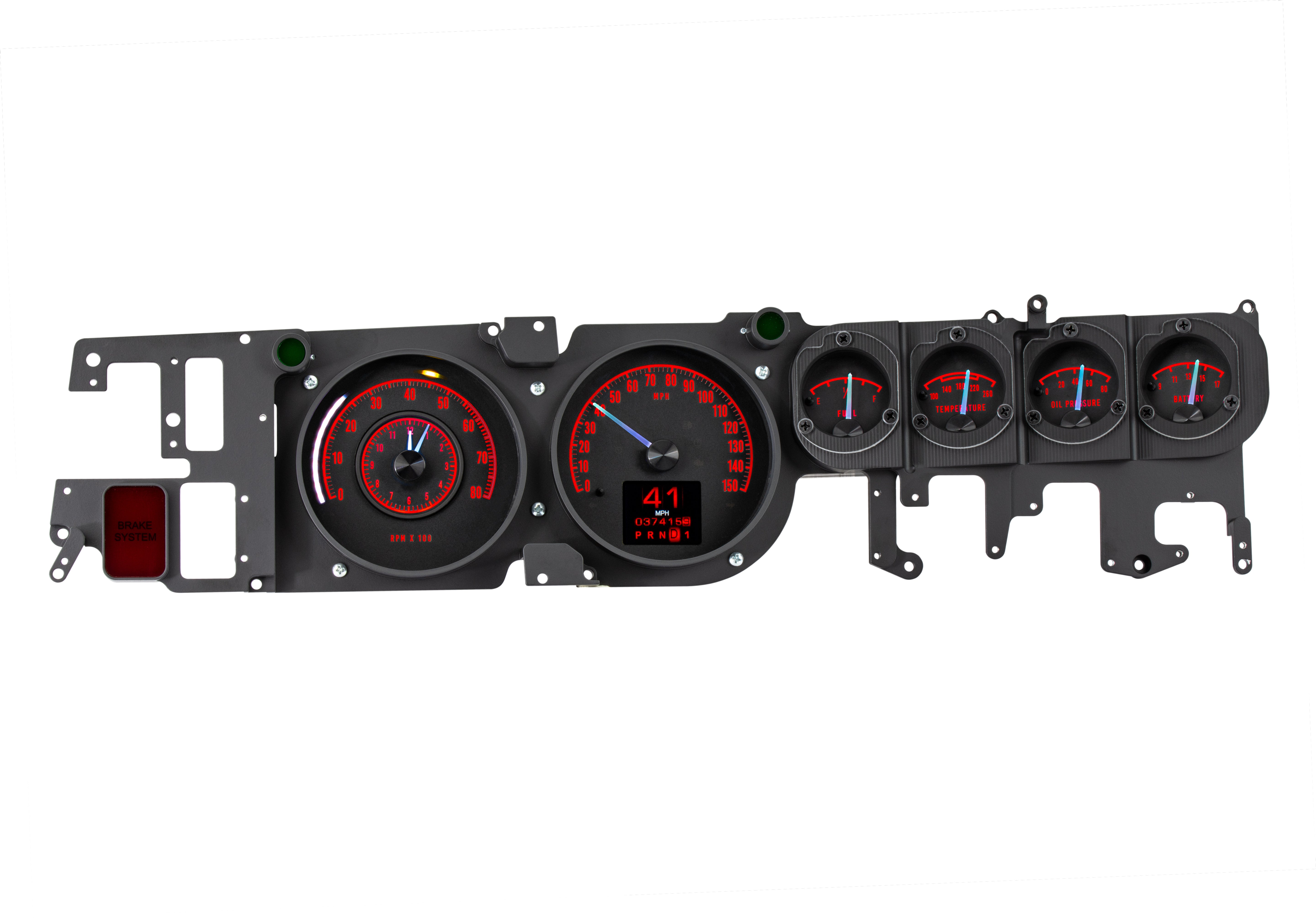 Dakota Digital RTX-68D-CHG-X — 1968–70 Dodge Charger RTX Gauge